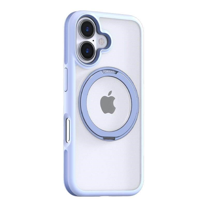 Torras Ostand R Fusion Series Case for iPhone 16 (light blue) Mobilcover X00FX1870