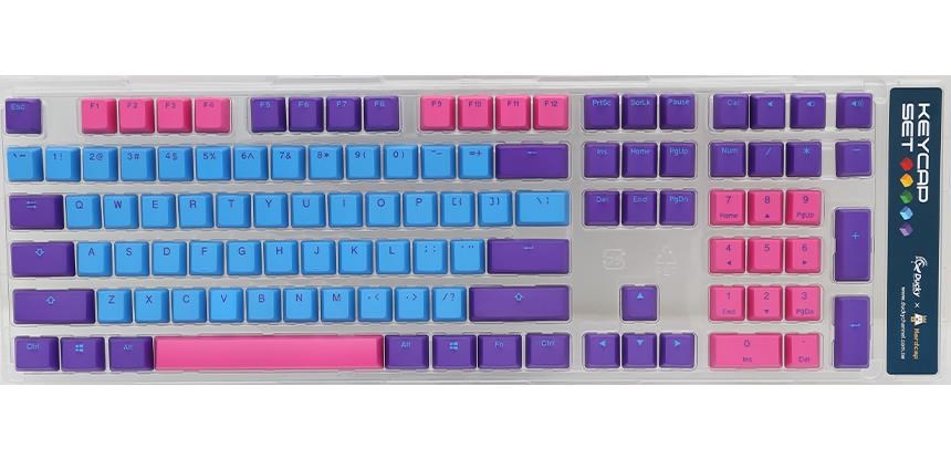 Ducky Joker - Double shot PBT - Keycaps - Nordisk Tastatur DKSA109-FIPDZZZOJ