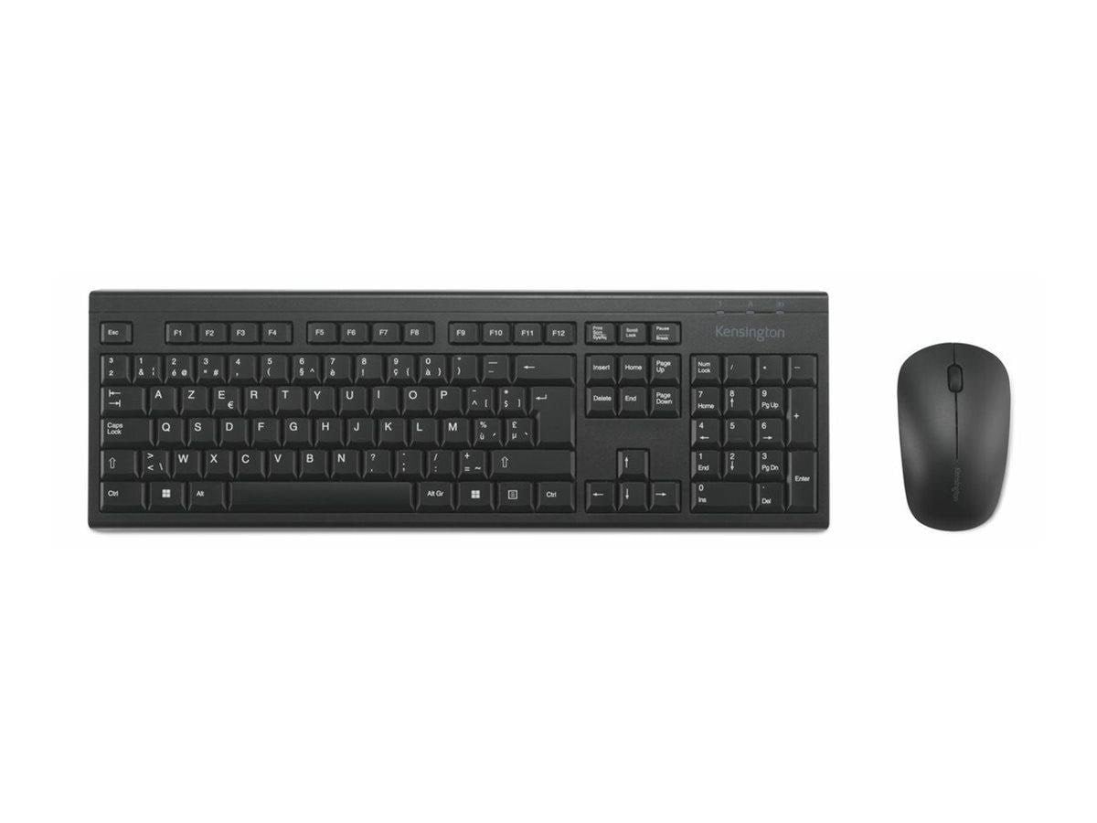 Kensington KM150 EQ trådløst skrivebordssæt internationalt layout - Tastatur & Mus sæt - Sort
