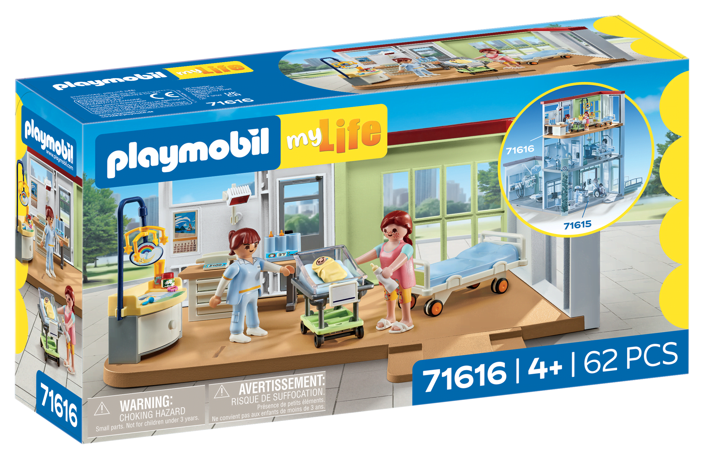 Playmobil Action - Fødeafdeling Playmobil 71616