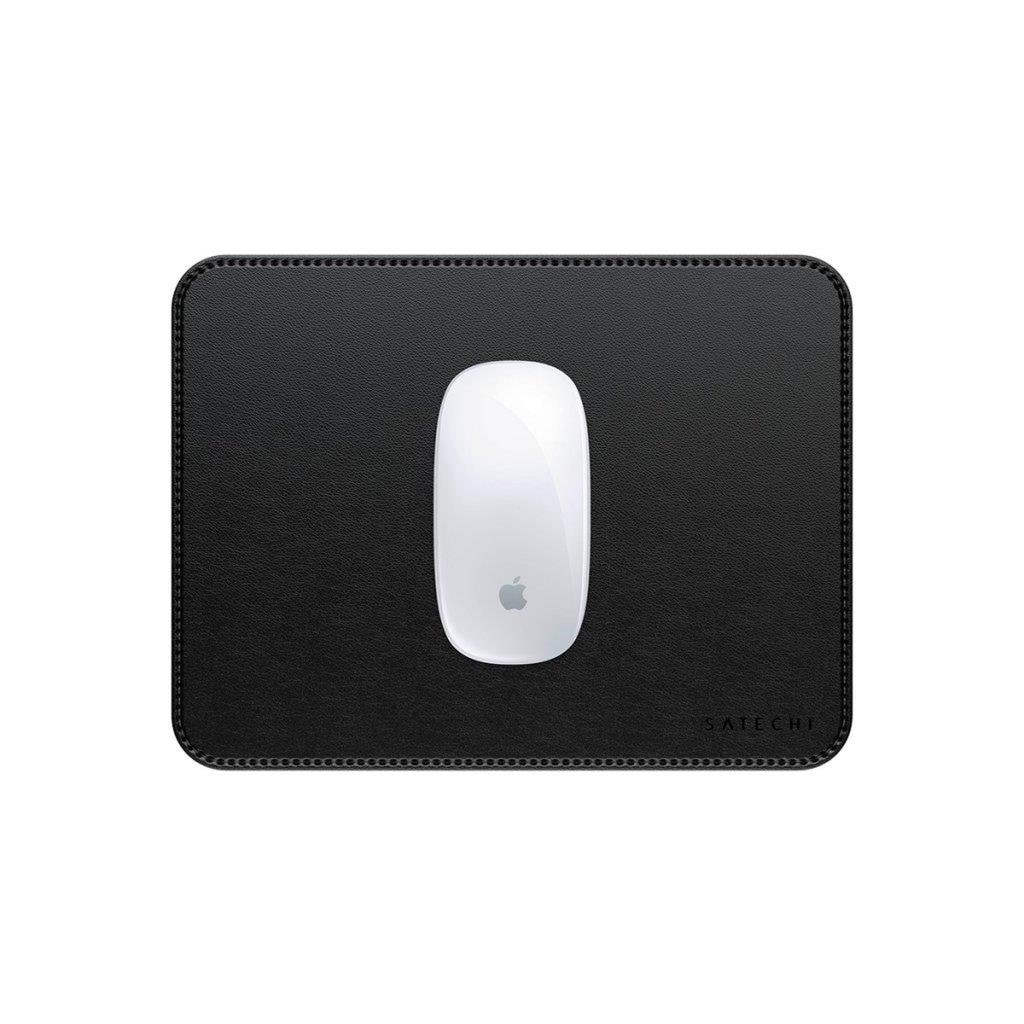 Satechi Artificial Leather Premium Mousepad - Black Musemåtte ST-LMPK