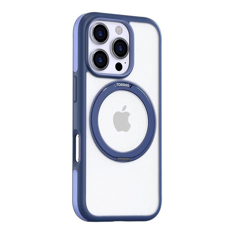 Torras Ostand R Fusion Series Case for iPhone 16 Pro (blue) Mobilcover X00FX1881