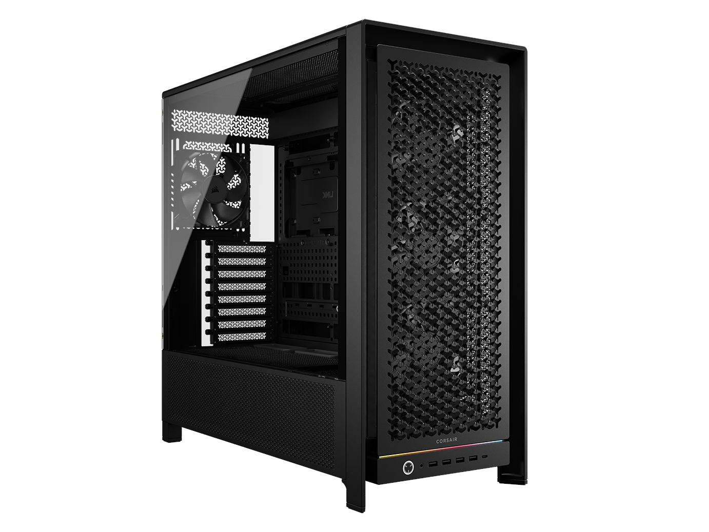 Corsair FRAME 5000D RS Black - Kabinet - Miditower - Sort Kabinet CC-9011307-WW