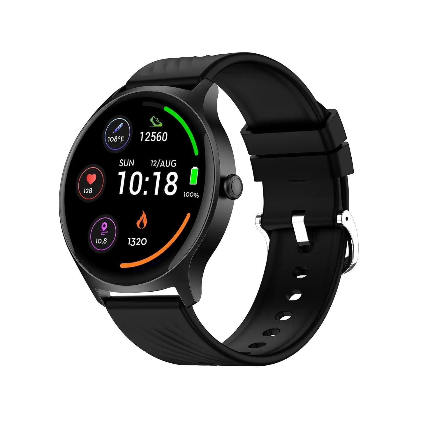 DENVER SWC-387 - Black Smartwatch Sort SWC-387B BLACK