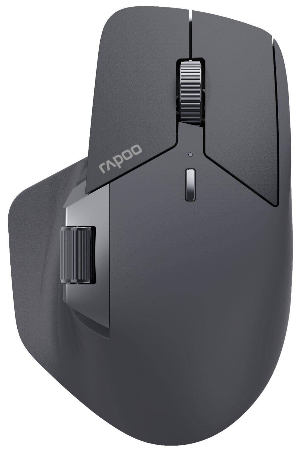 RAPOO MT760L - Mus - Laser - 10 knapper - Sort Mus 12527