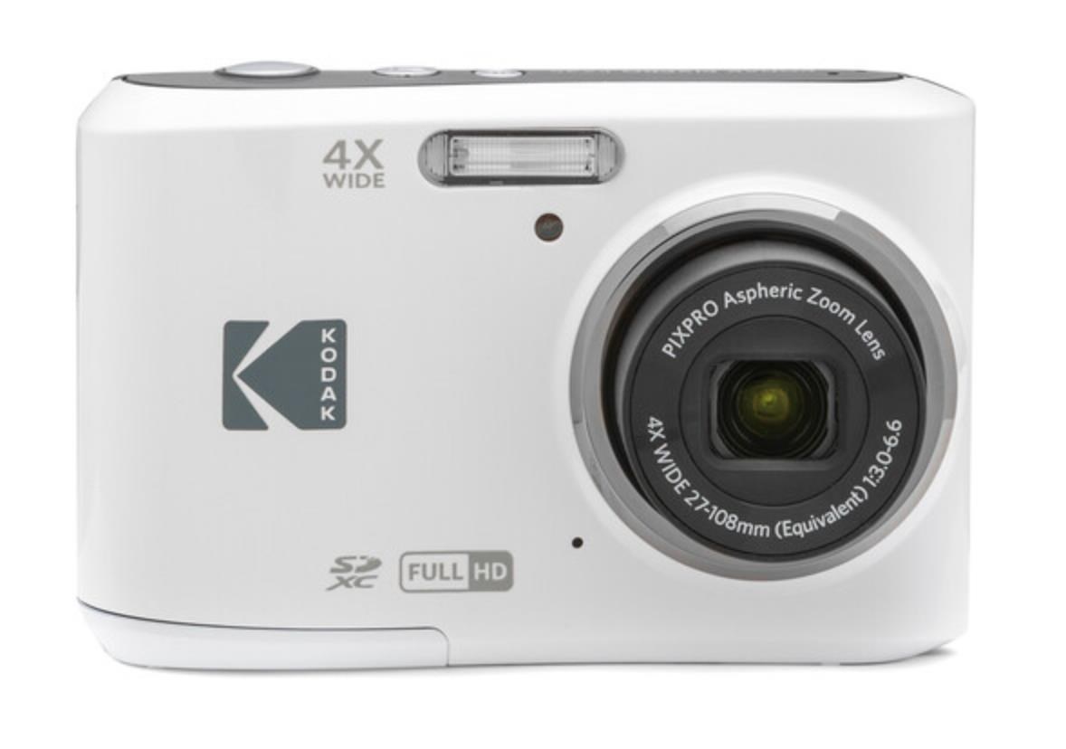 KODAK Pixpro Friendly Zoom FZ45 White - Compact Digital Camera Kamera Sort FZ45WH