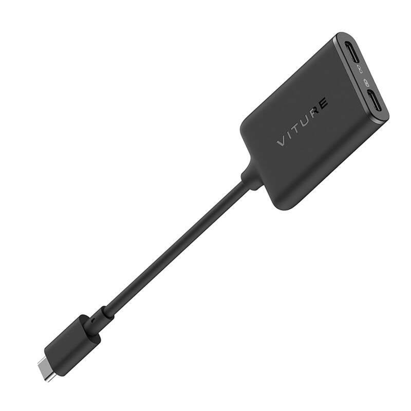Viture Charging Adapter USB-C XR Pro for iPhone Vr Tilbehør One-XRiP-Adp-Blk