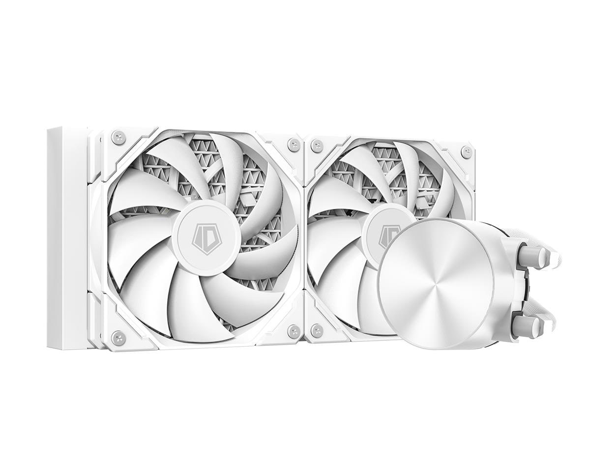 ID-Cooling FX240 PRO WHITE - CPU Vandkøling - Max 25 dBA Cpu Køler Hvid