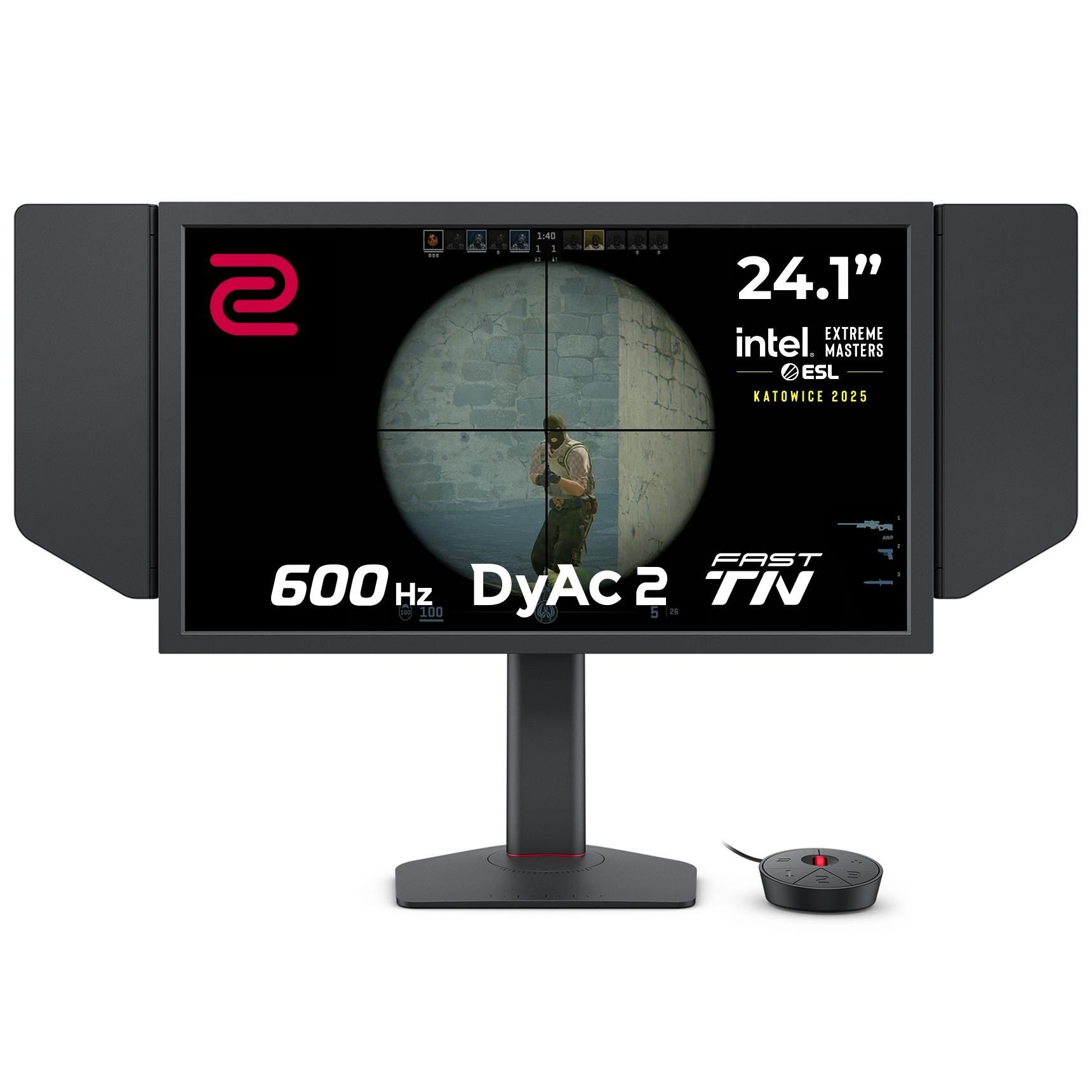 24,1" BenQ ZOWIE XL2586X+ - 1920x1080 (FHD) - 600Hz - TN Computerskærm Black 9H.LN8LB.QBE