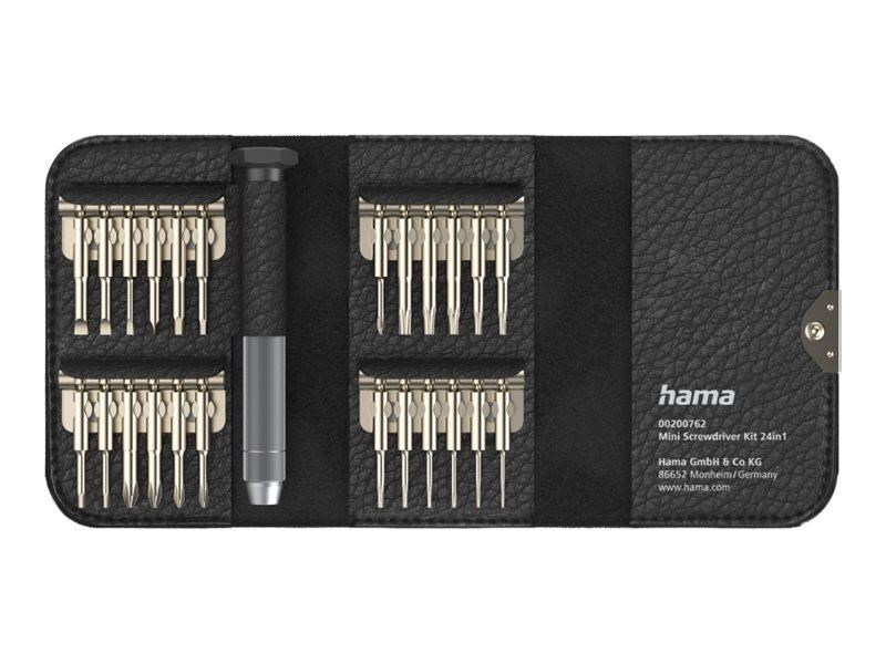 Hama Skruetrækkersæt Mini, 24 bits Værktøj 00200762