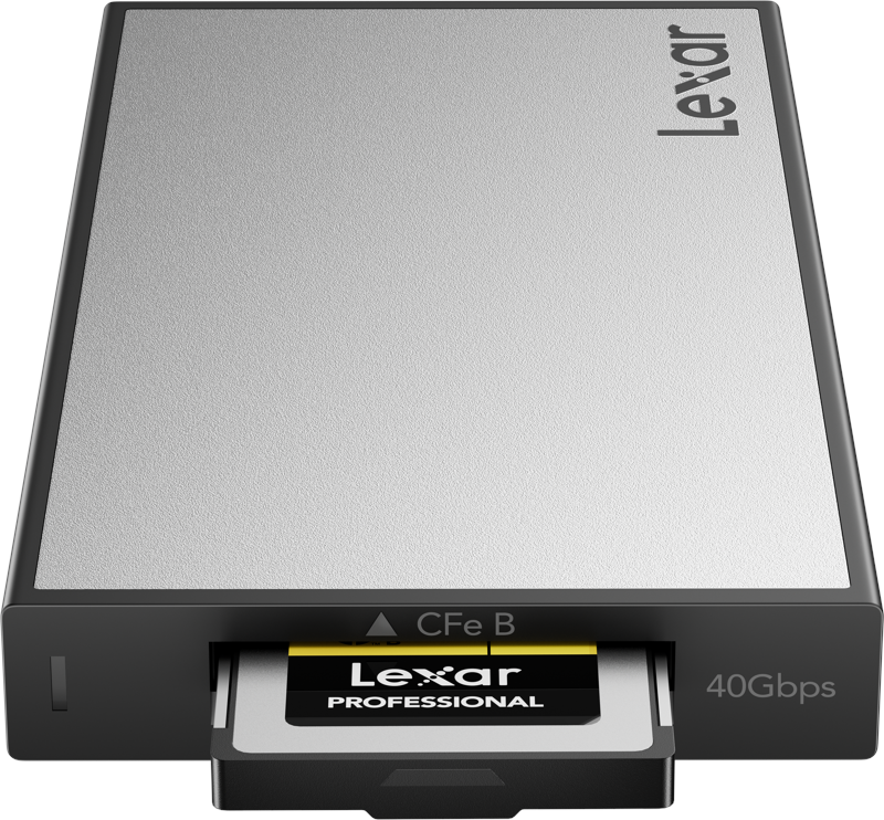 Lexar Professional Workflow USB4 Reader support CFexpress 4.0 Type B Kortlæser LPWF740N-6ANGL