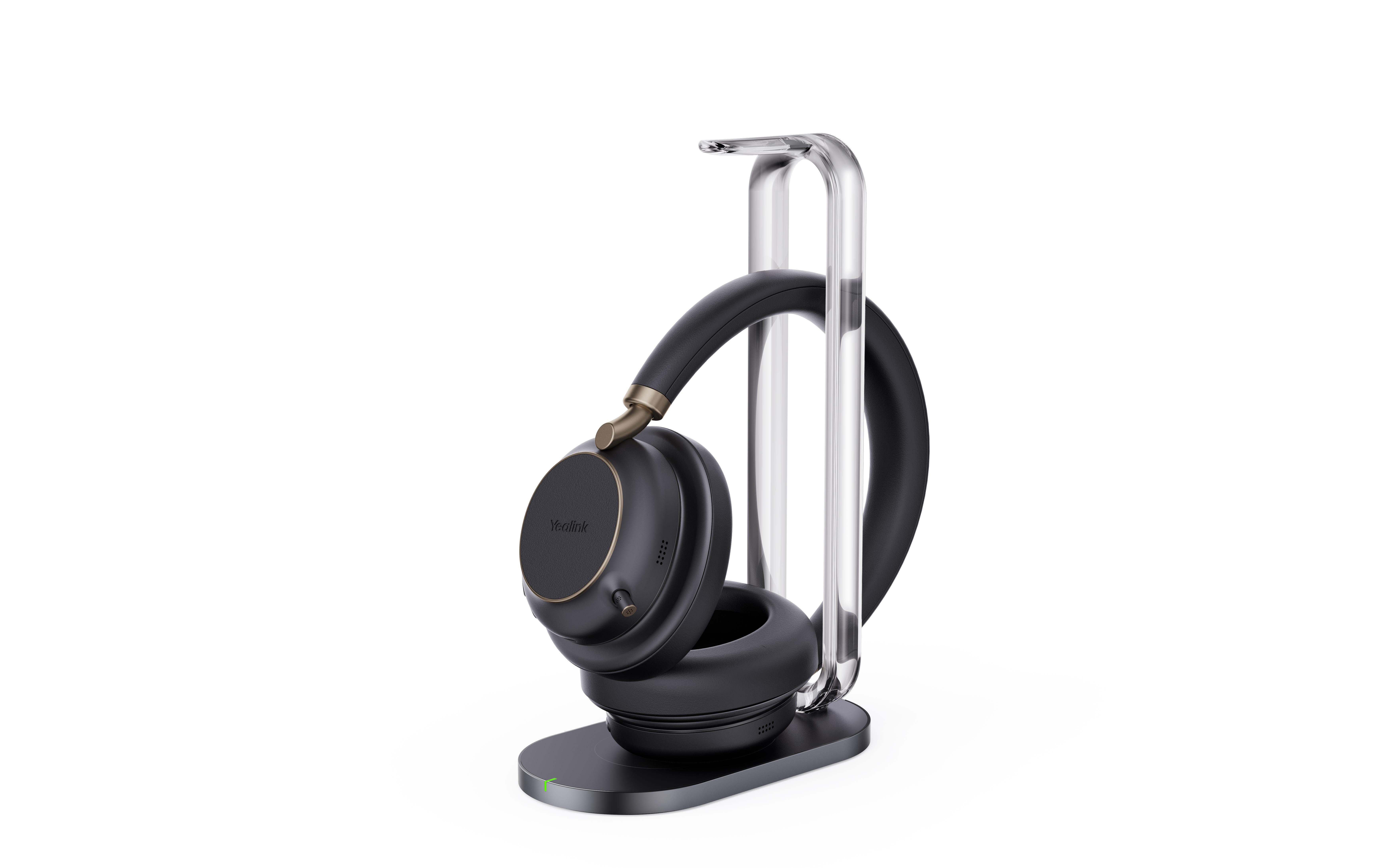 Yealink BH76 Plus with Charging Stand - UC Black - USB-C/A Hovedtelefoner Og Headset Sort 1208700