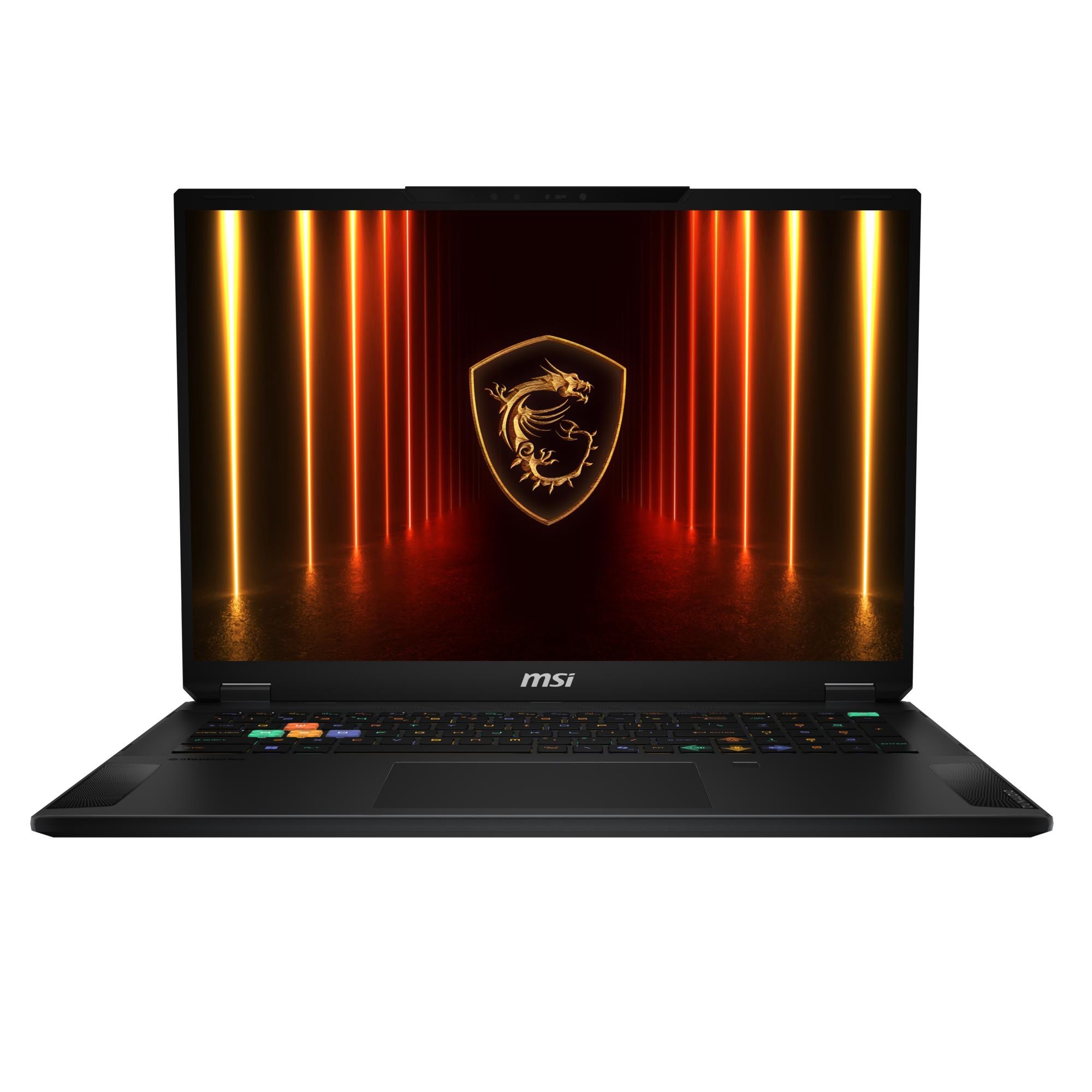 MSI Stealth 18 HX AI - 18" | RTX 5080 | Core Ultra 9 | 64GB | 2TB Bærbar Sort Stealth 18 HX AI A2XWIG-002NEU