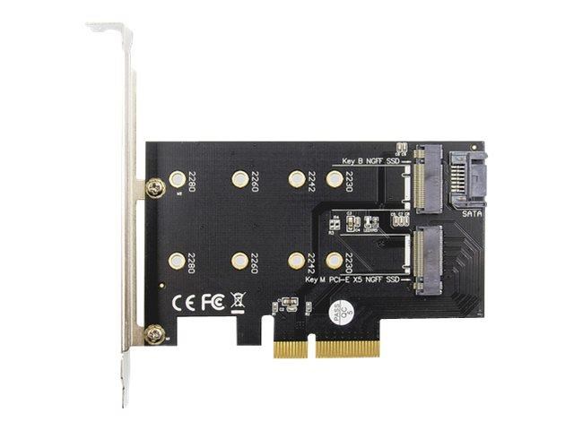 DIGITUS M.2 NGFF/NVMe SSD PCI-Express Add-On Harddisk Tilbehør DS-33170