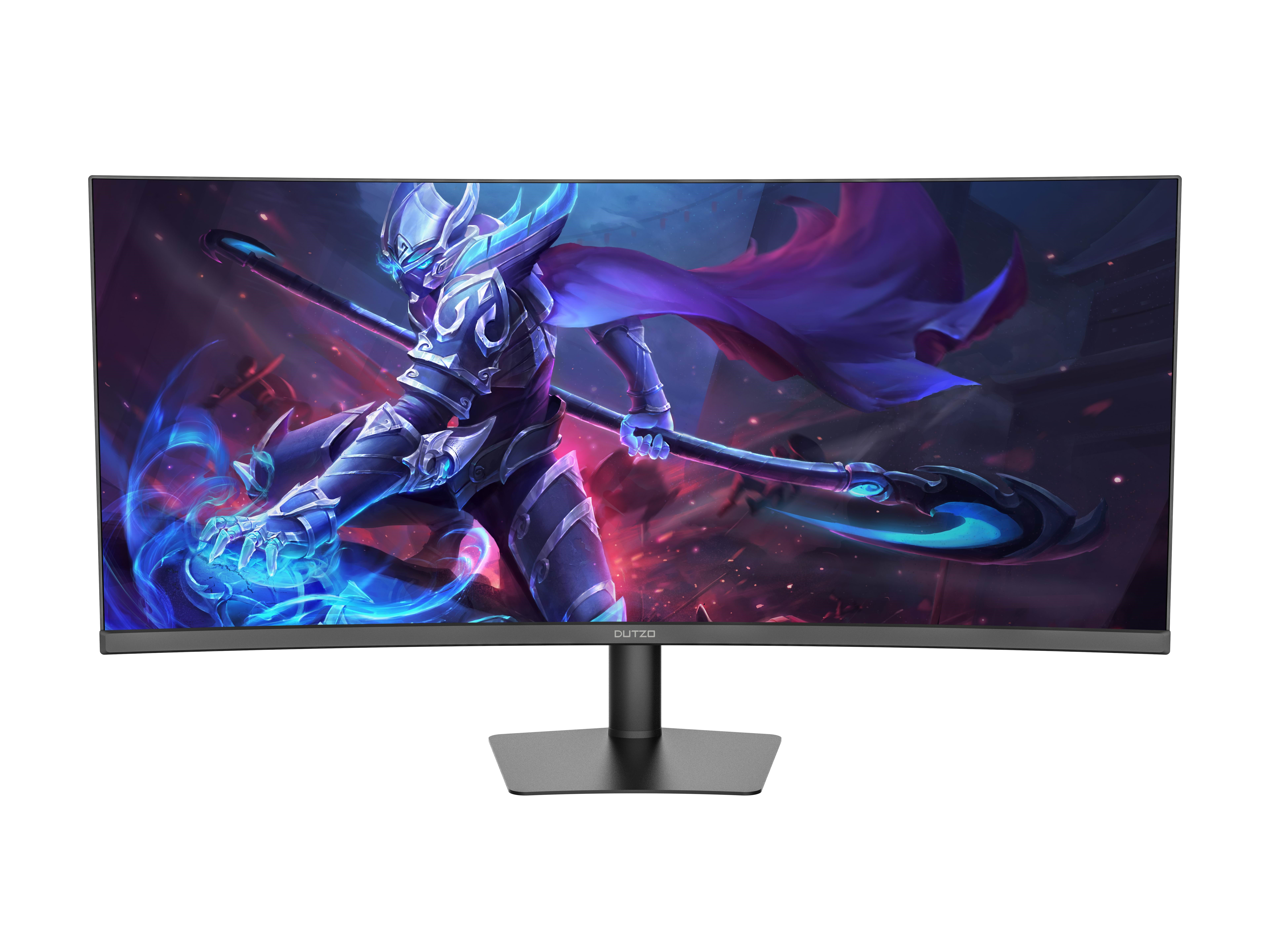 37.5" DUTZO G38-IB144QL-B (DOT) - 3840x1600 (UWQHD+) - 144Hz - IPS Black - Curved Computerskærm