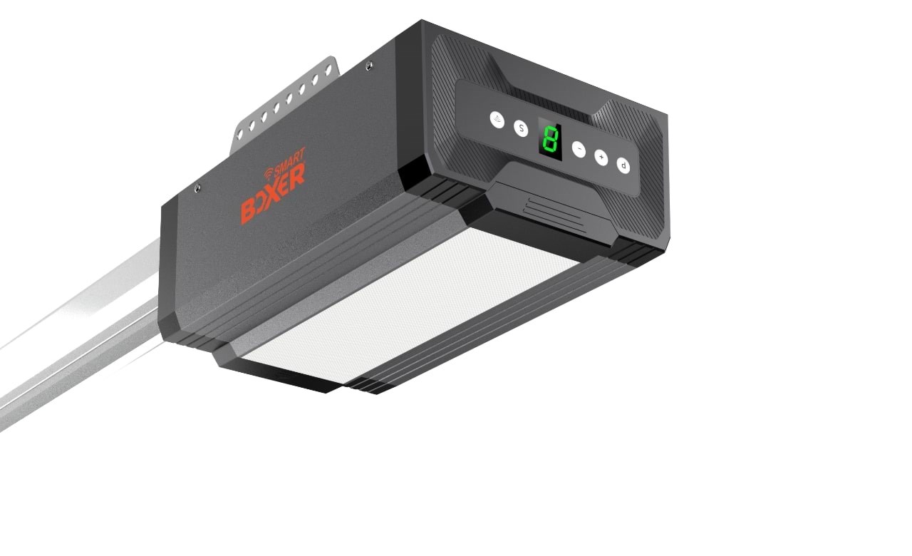 Boxer 5000 premium Wi-Fi garageportåbner inkl. 2 stk. fjernbetjeninger 1000N