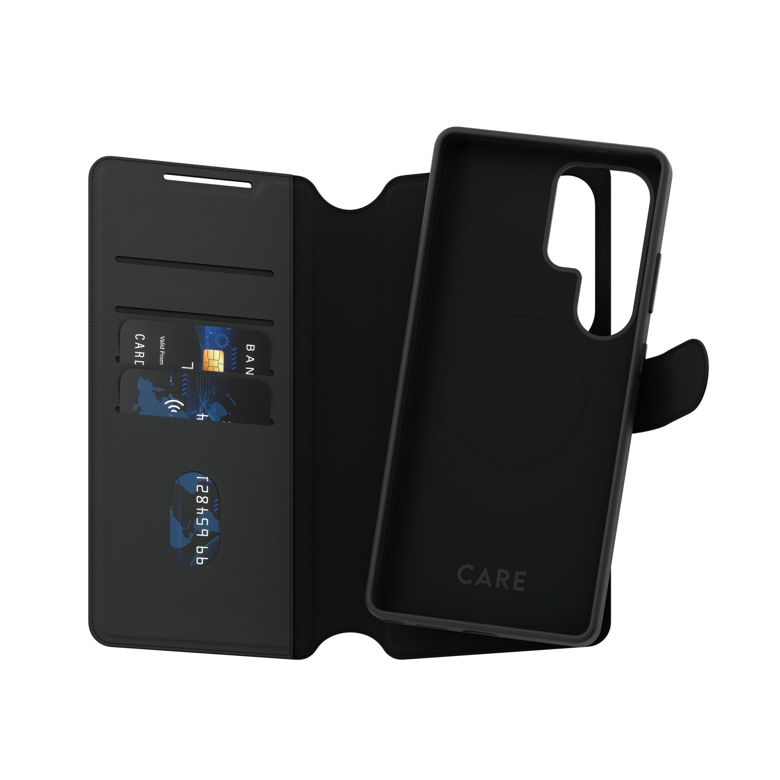 CARE by PanzerGlass Feature Case Tango Two-in-One Wallet w. QI Compatible Samsung Galaxy S25 Ultra