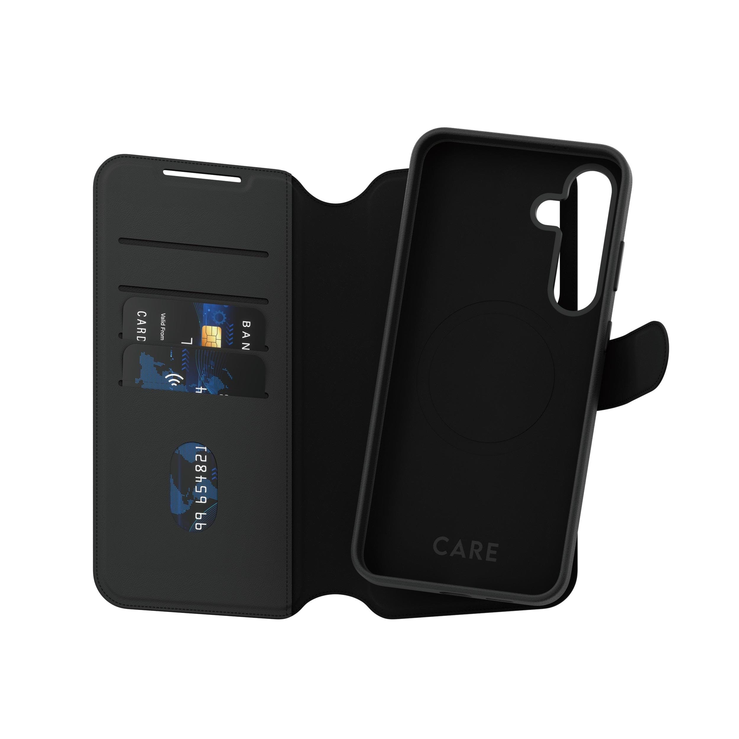 CARE by PanzerGlass Feature Case Tango Two-in-One Wallet w. QI Compatible Samsung Galaxy S25+