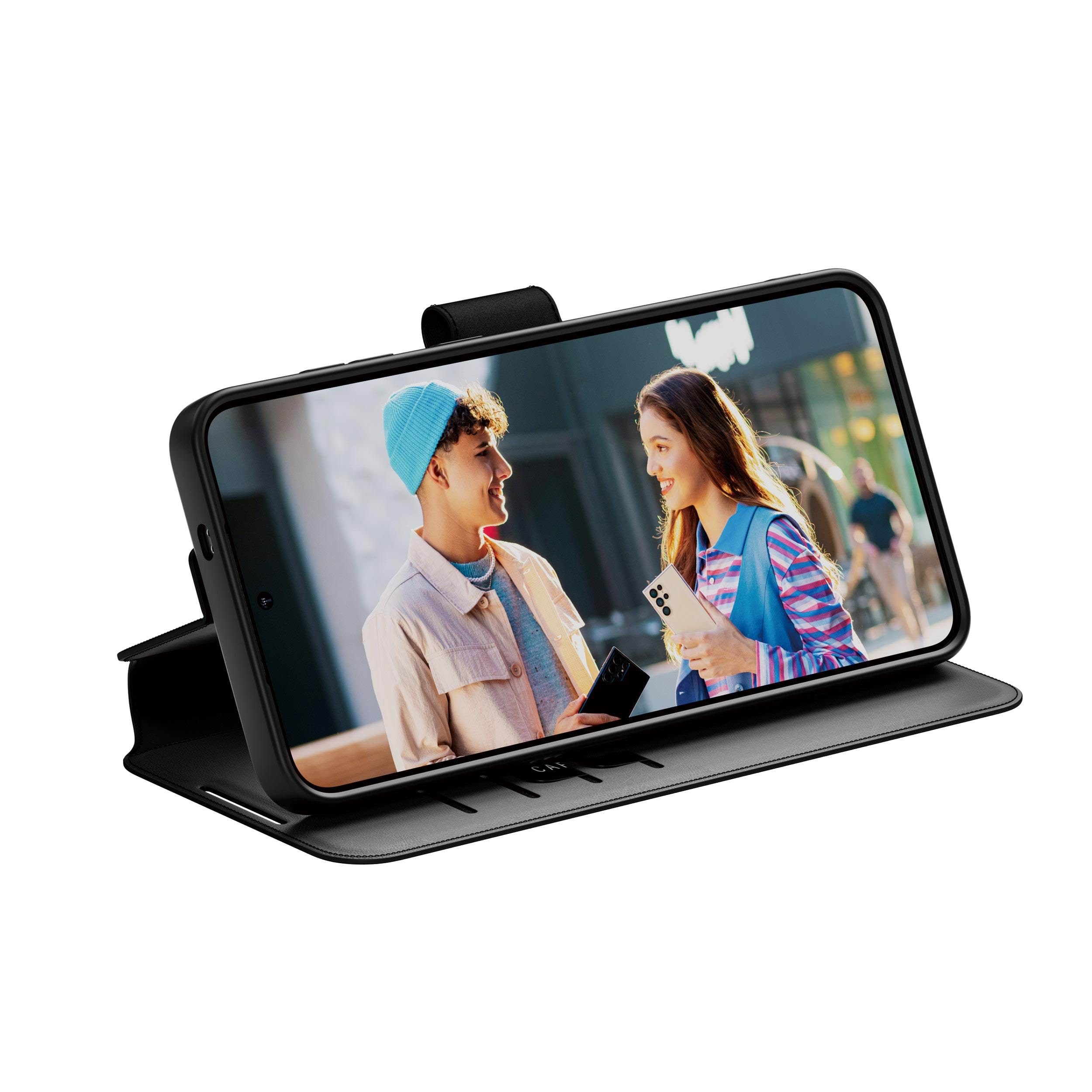 CARE by PanzerGlass Feature Wallet Case w. Kickstand Samsung Galaxy S25+ Mobilcover CRRFEWLG37942