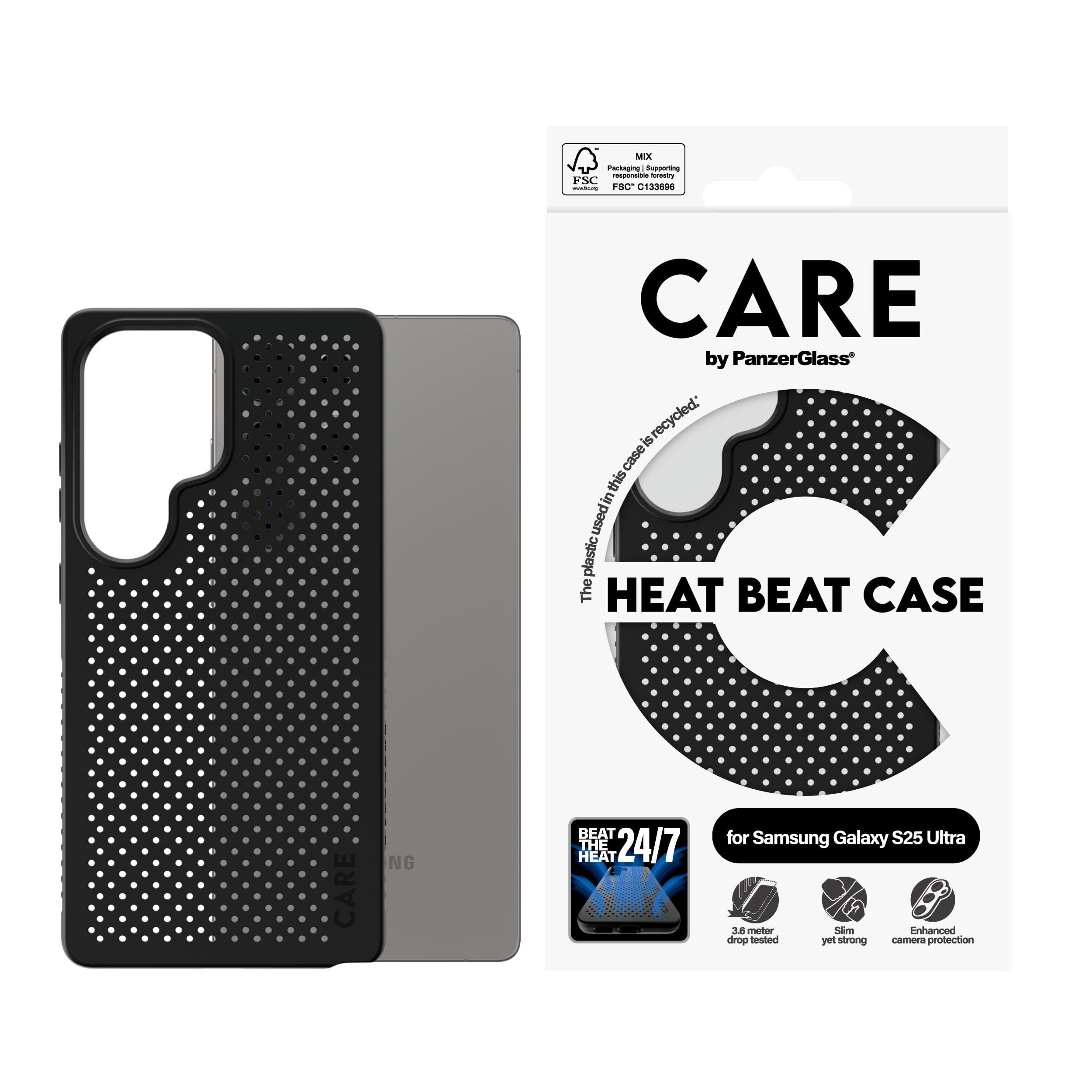 CARE by PanzerGlass Feature Case Heat Beat Samsung Galaxy S25 Ultra Mobilcover CRRFEHBG38488