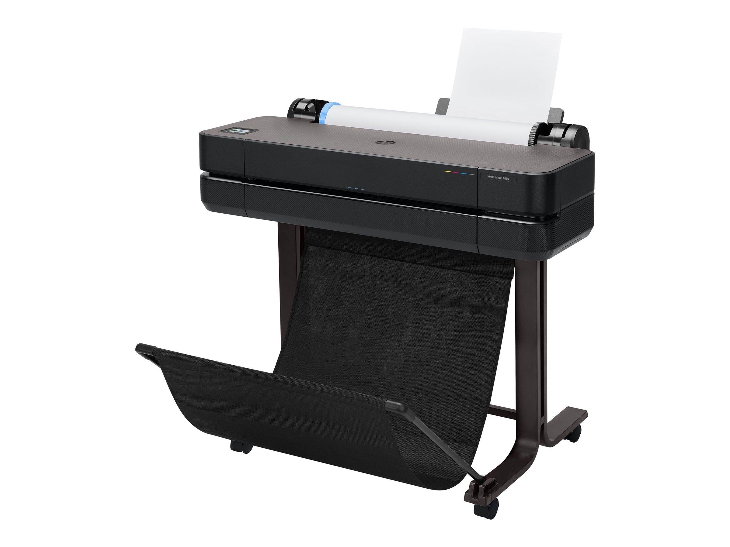 HP Storformatprinter - DesignJet T630 - 2025 Edition - 24" - Color Inkjet - 2400 x 1200 dpi - 4-farvet