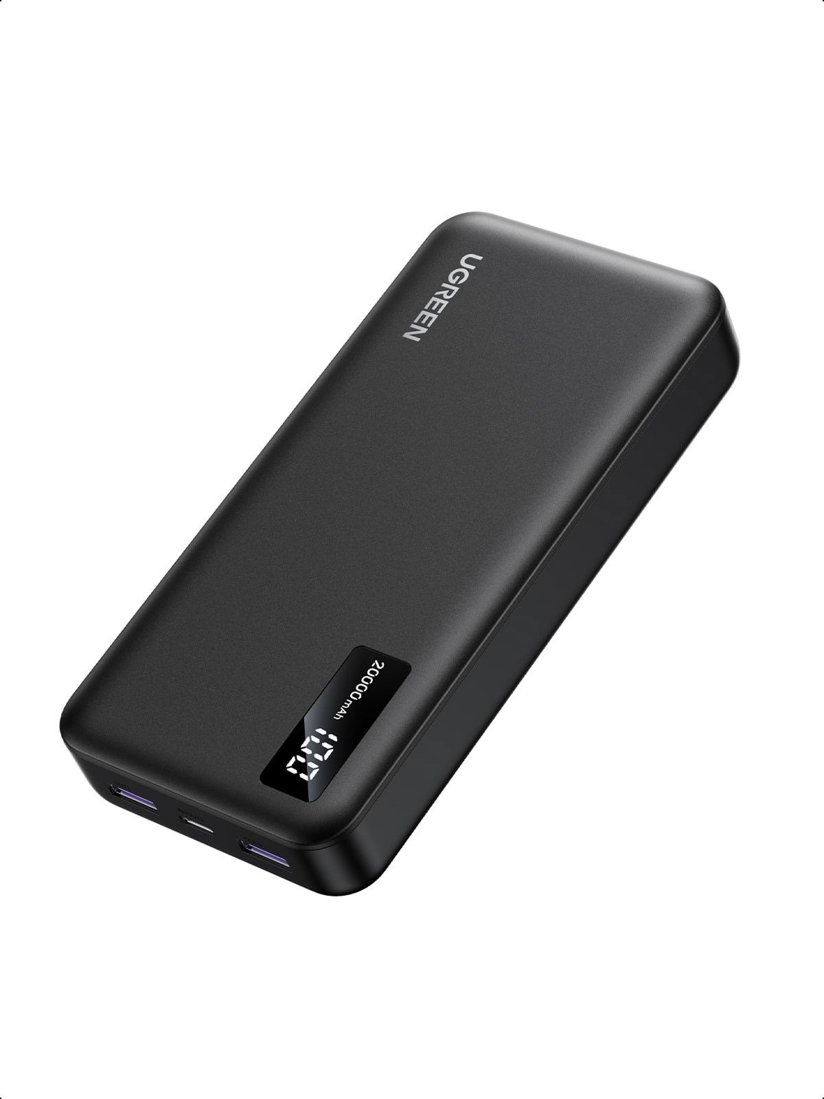 UGREEN 20000mah Two-Way Fast Charging Power Bank - 20000 Ah Powerbank Sort 25683-UG