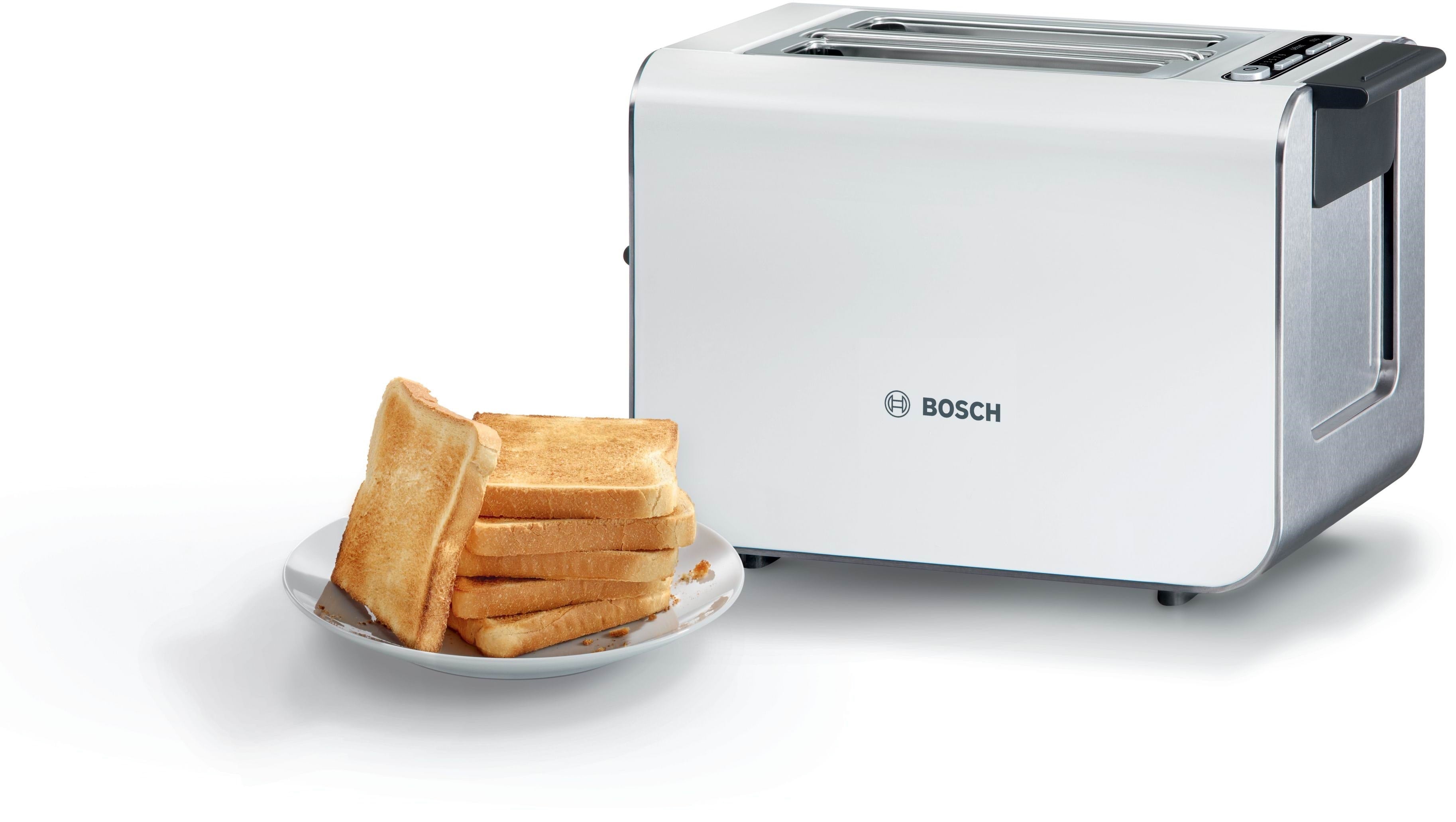 Bosch Brødrister Styline TAT8611N - White Brødrister