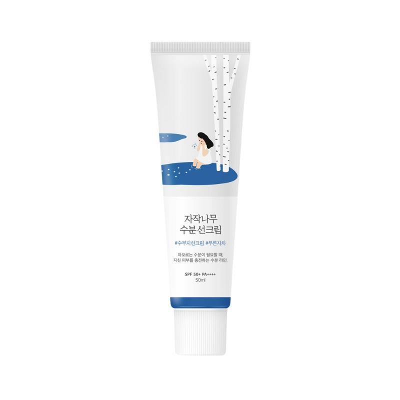 Round Lab Birch Juice Moisturizing Sun Cream SPF50+ PA++++ 50 ml Ansigtspleje 8809782551814