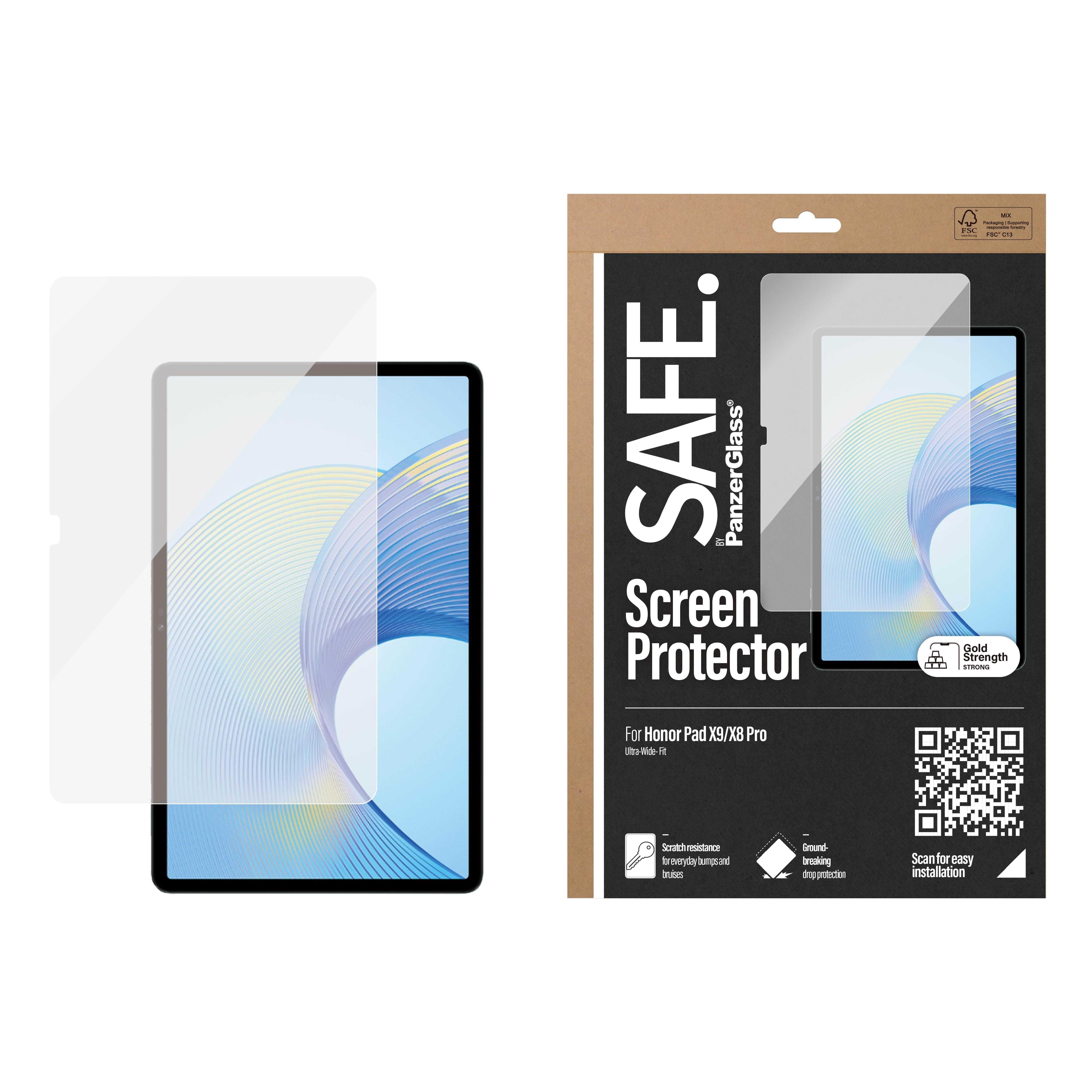 SAFE by PanzerGlass Screen Protector Honor Pad X9 | Ultra-Wide Fit Tablet Tilbehør SAFE95593