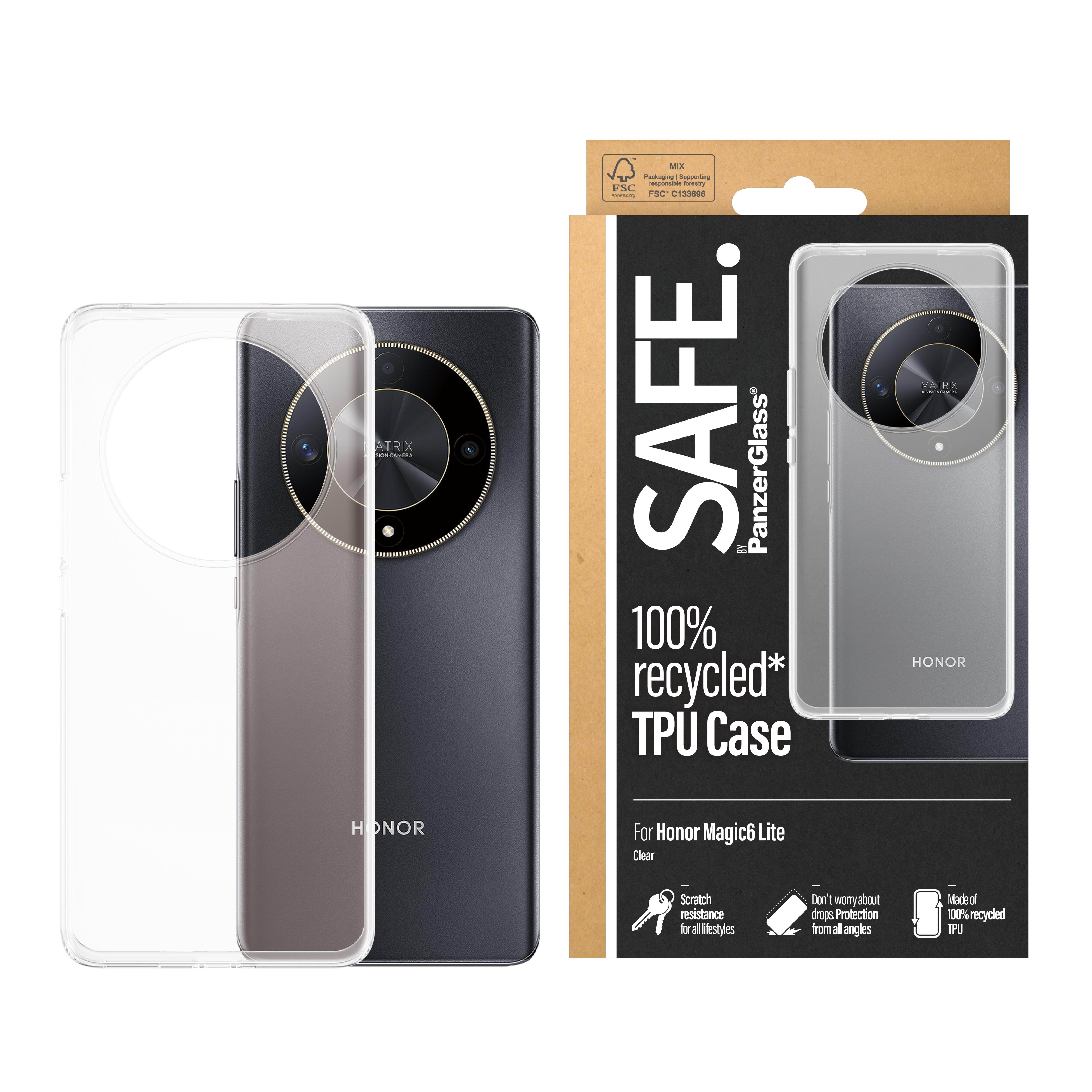 SAFE by PanzerGlass TPU Case Honor Magic6 lite Mobilcover SAFE95860