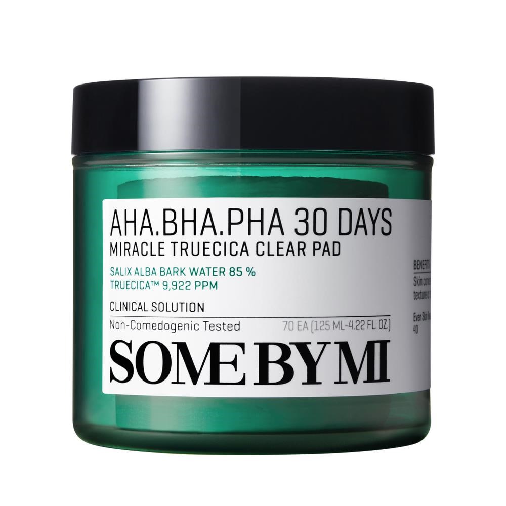 SOME BY MI AHA BHA PHA 30 Days Miracle Truecica Clear Pad 70 pads / 125ml