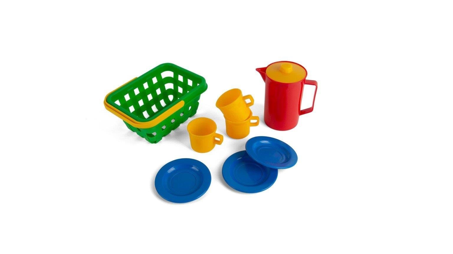 Dantoy Classic - Coffee and Picnic Set - 9 Pieces Legekøkken 4385