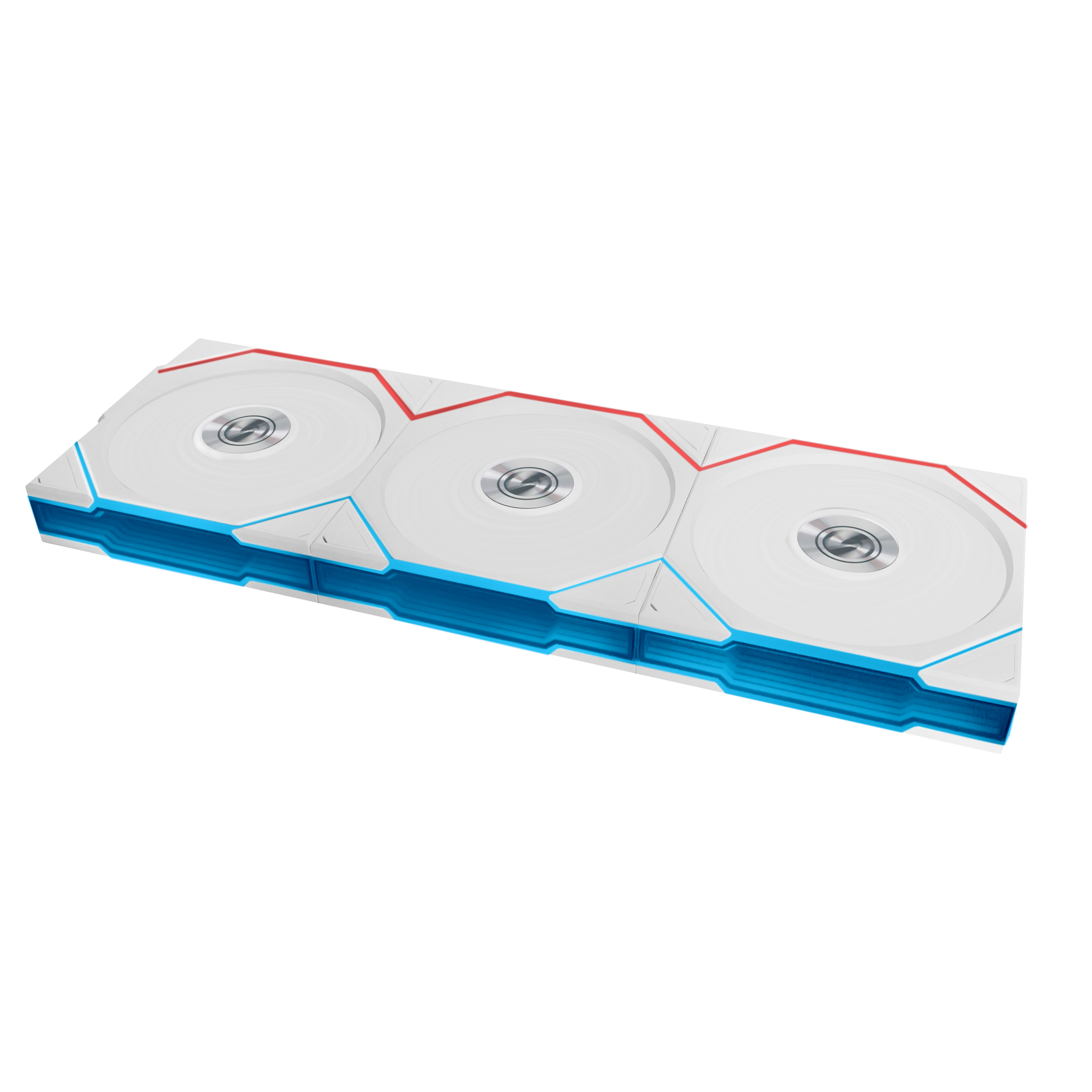 Lian Li UNI FAN TL Wireless 3-pack - Kabinet køler - 120mm - Hvid - 33 dBA Kabinetkøler G99.12TL1W3W.00