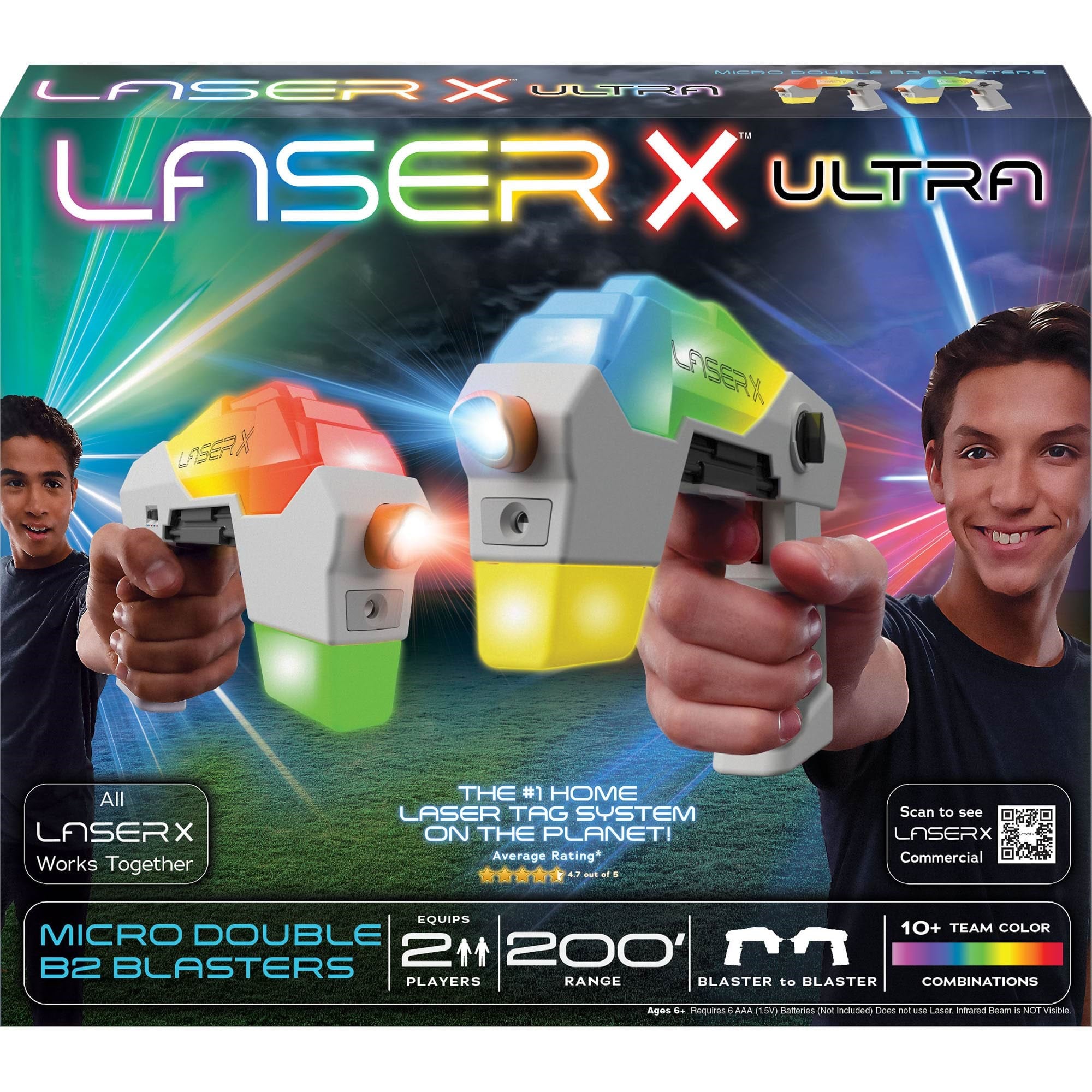 Laser X Ultra Micro Double B2 Blasters Legetøjsvåben 20333