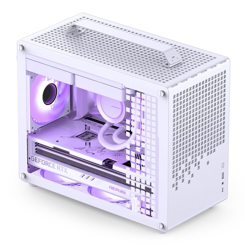 Jonsbo Z20 Micro-ATX White - Kabinet - Minitower - Hvid Kabinet Z20 White