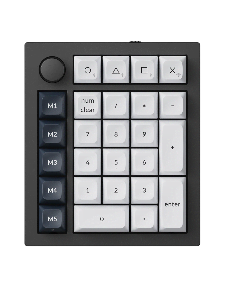 Keychron Q0 Max QMK Wireless - Numpad - Sort Tastatur Q0M-M1