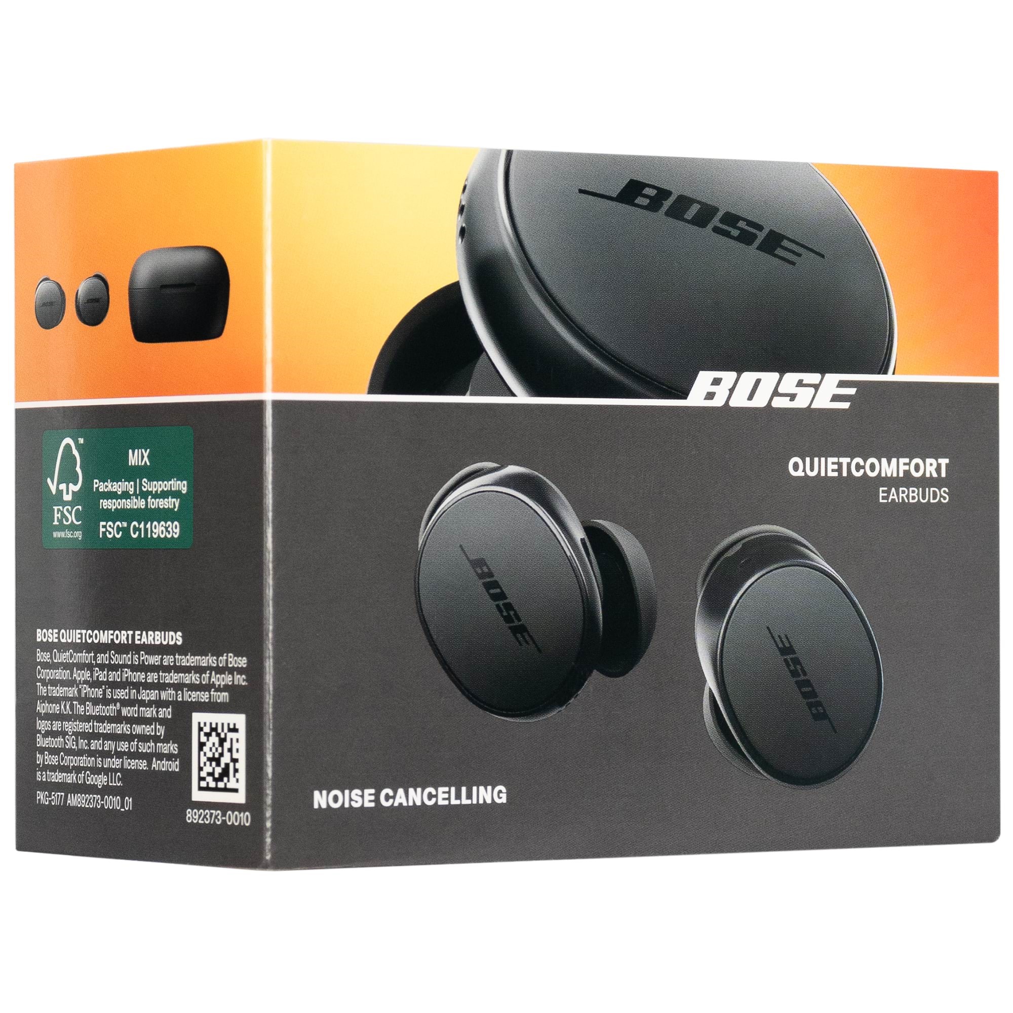Bose QuietComfort Earbuds - Black Hovedtelefoner Og Headset 888507-0100