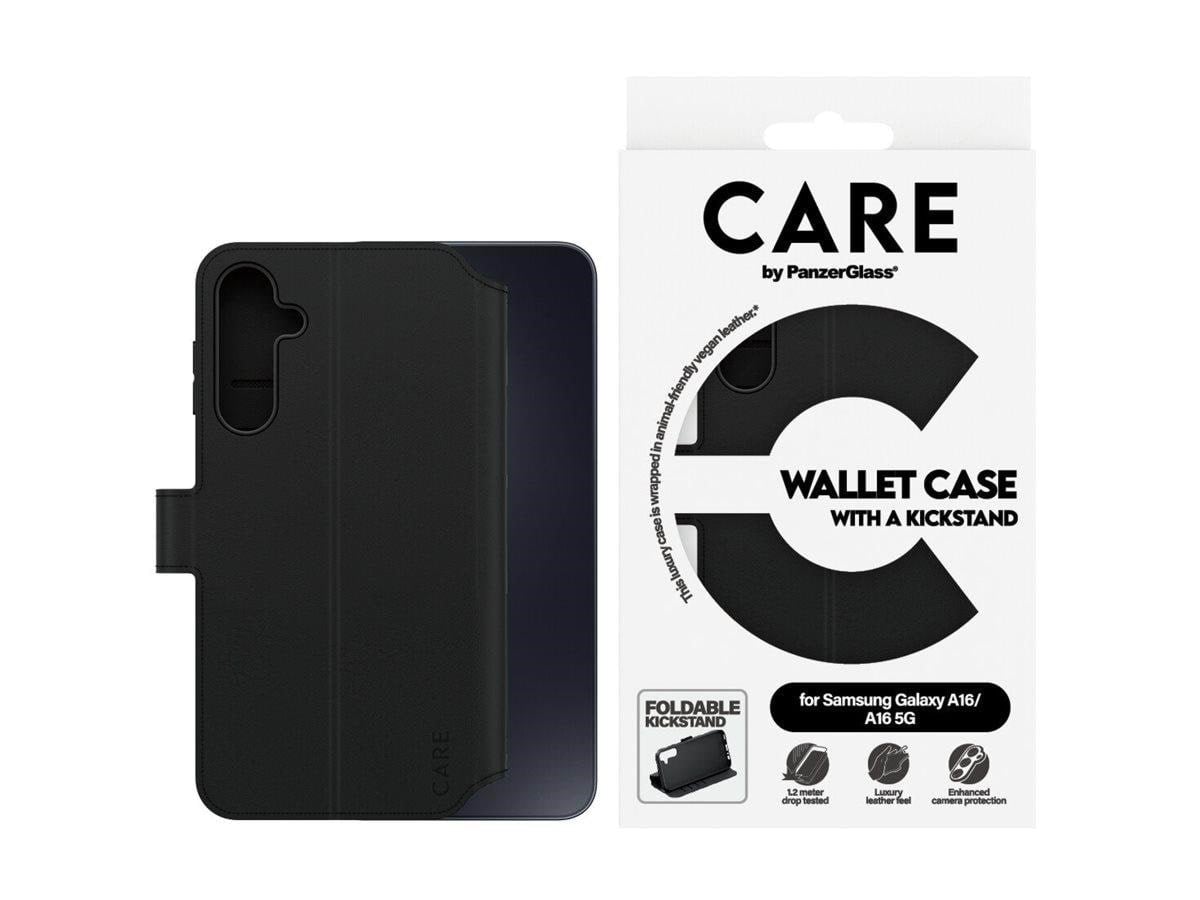 CARE by PanzerGlass Wallet Case w. Kickstand Samsung Galaxy A16 4G | A16 5G Mobilcover PANZER3801