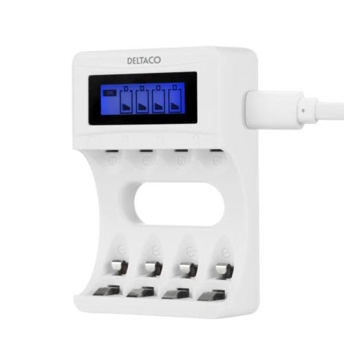 Deltaco Ultimate Ni-Mh USB Charge Batteri CHG-SG-USB100