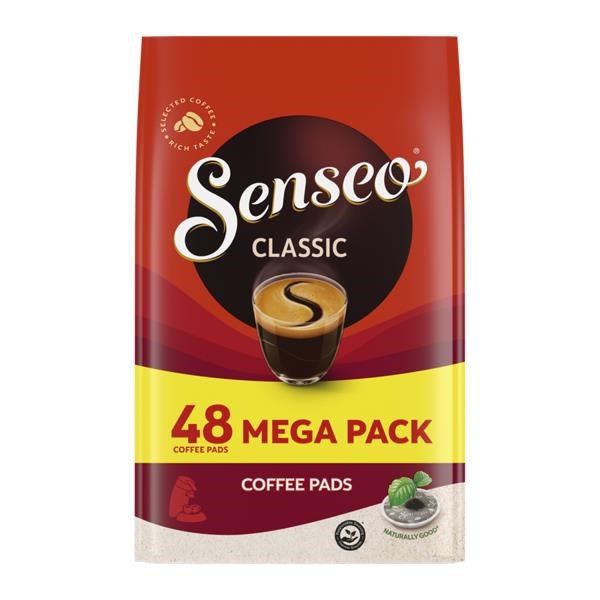 Senseo Pads Classic Mega Pack - 48 pcs Kaffemaskine Rød 4056650