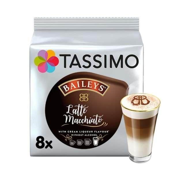 Tassimo Pods Baileys Latte Macchiato - 8 pcs Kaffemaskine Sølv 4041505