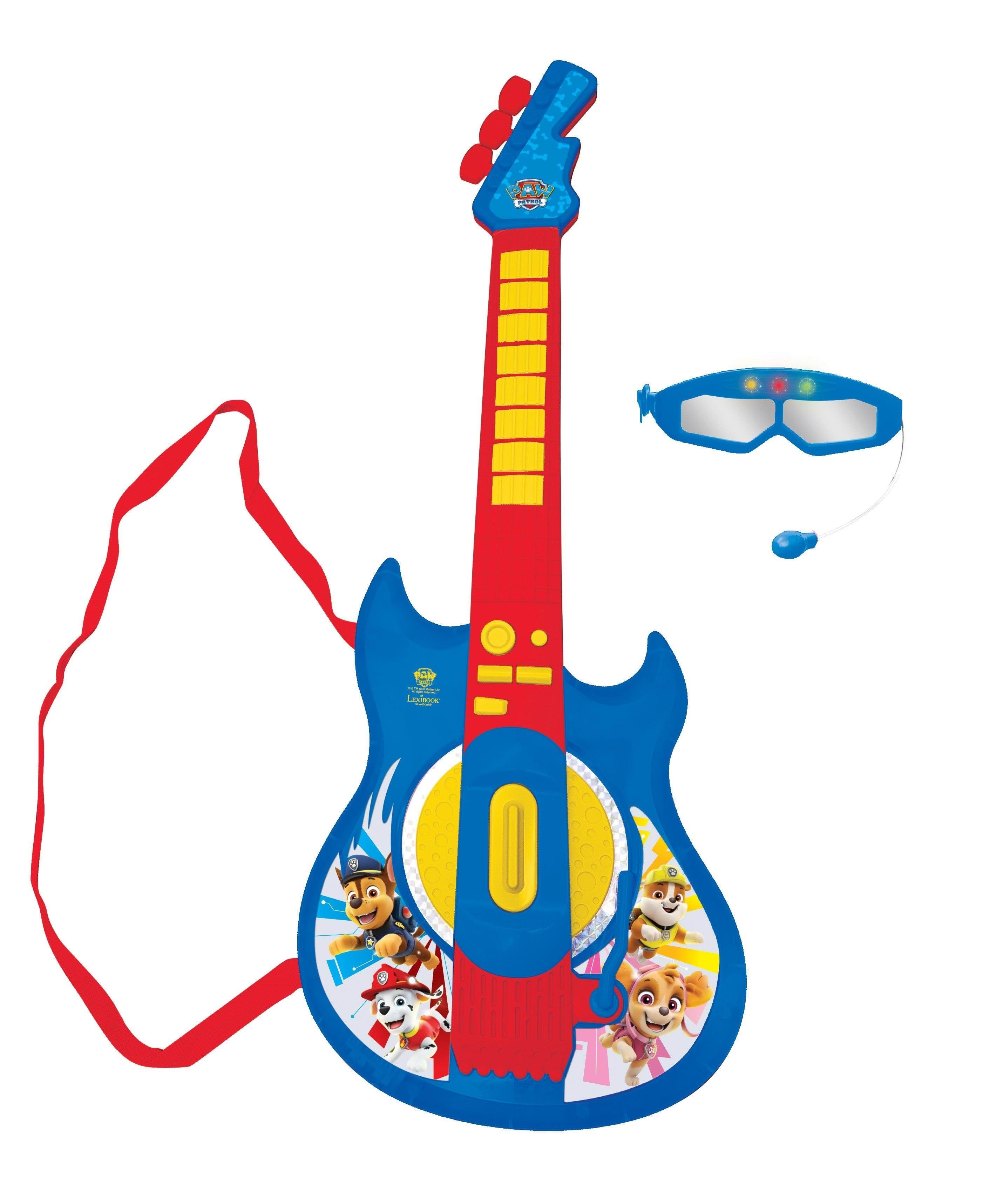 Paw Patrol Elektronisk Guitar med Lys og Briller med mikrofon Legetøj 89018