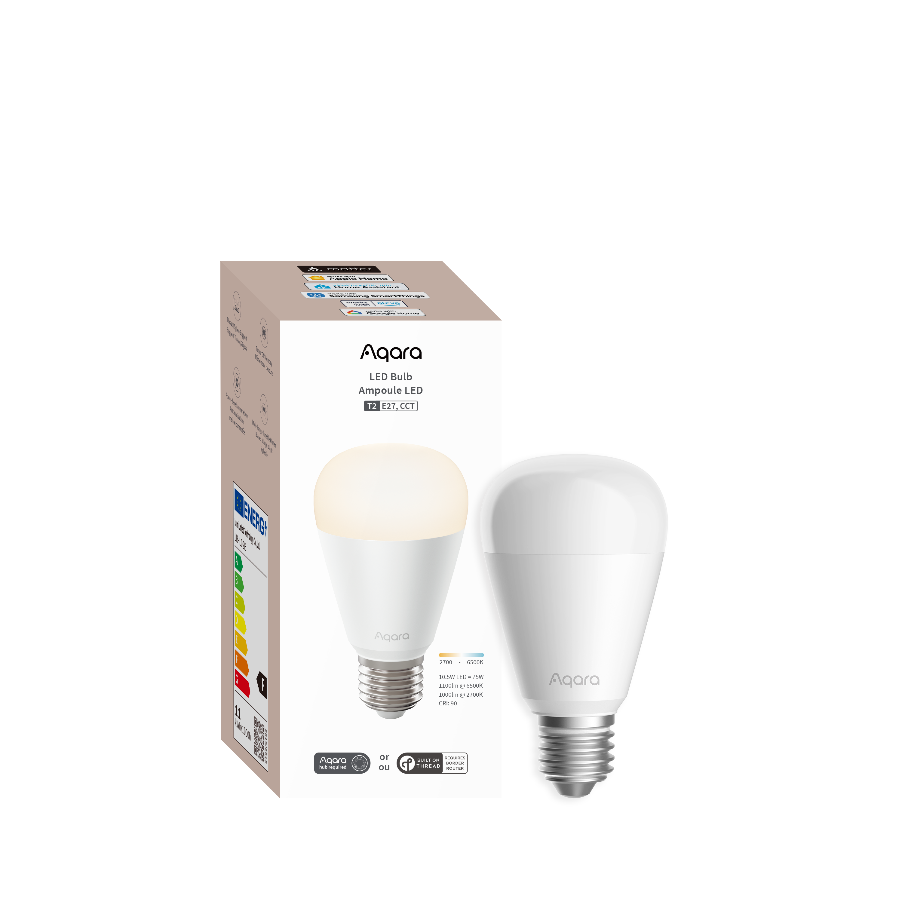Aqara LED Bulb T2 (CCT E27) Smart Home LB-L02E