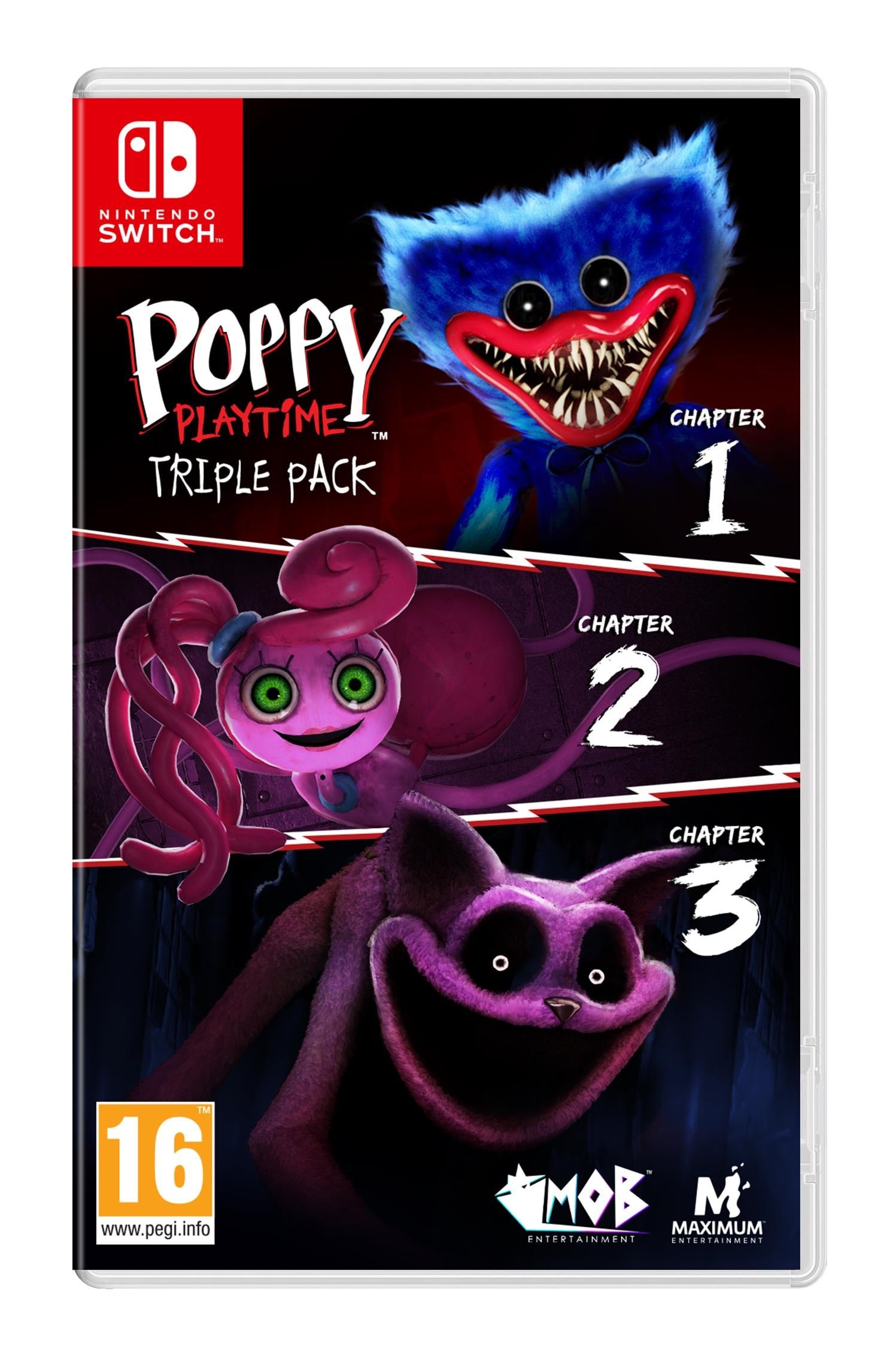 Poppy Playtime Triple Pack - Nintendo Switch - Gyser
