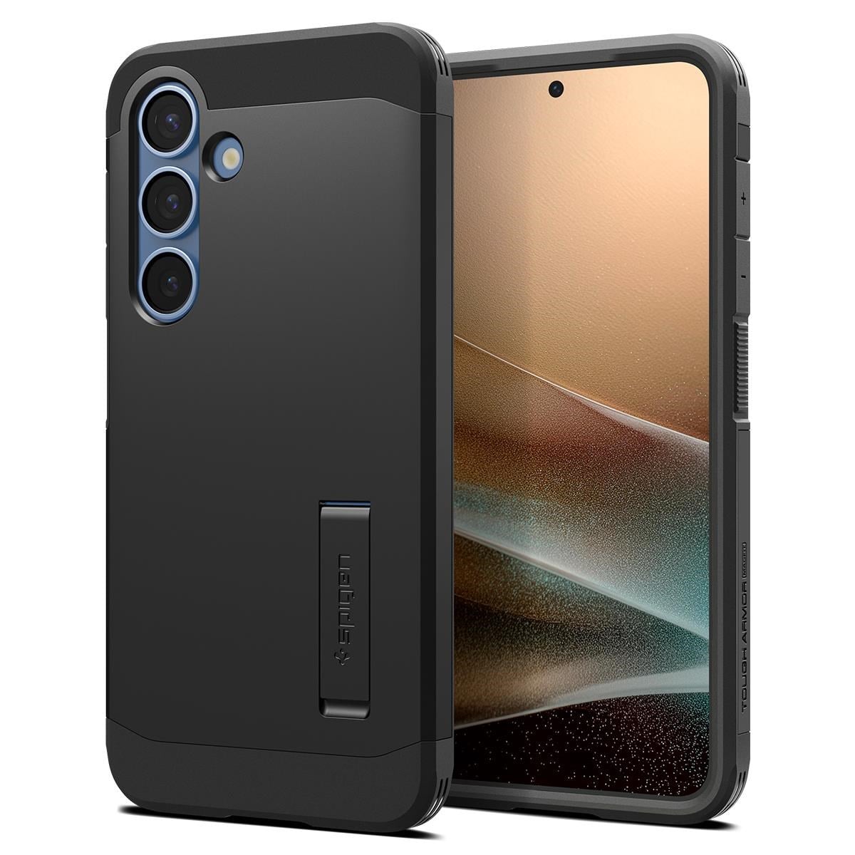 Spigen Tough Armor MagSafe - black - Samsung Galaxy S25 Mobilcover ACS09008