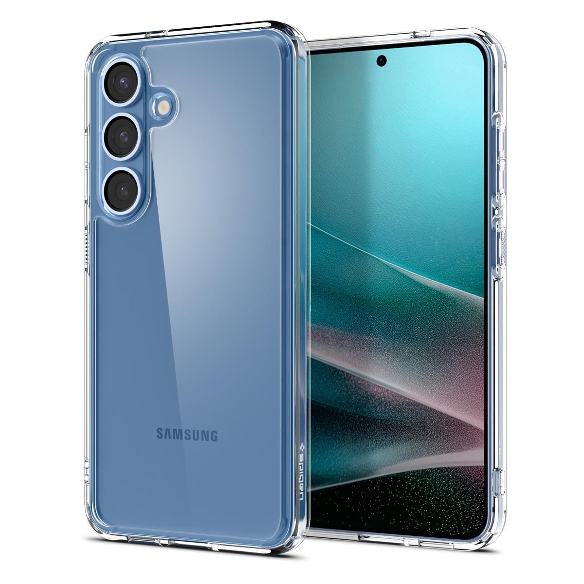 Spigen Ultra Hybrid - crystal clear - Samsung Galaxy S25 Mobilcover ACS09006