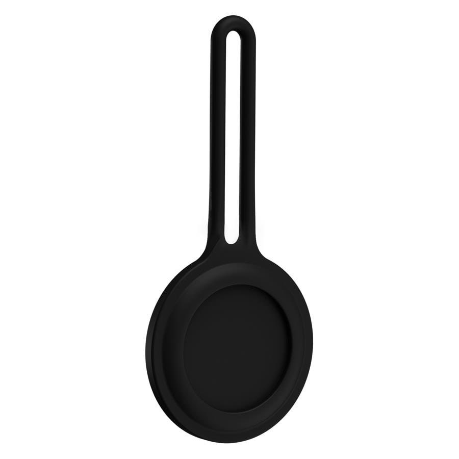 Lippa Holder with Strap for AirTag and Smart Finder - Black Mobil Tilbehør LPCOVER0037