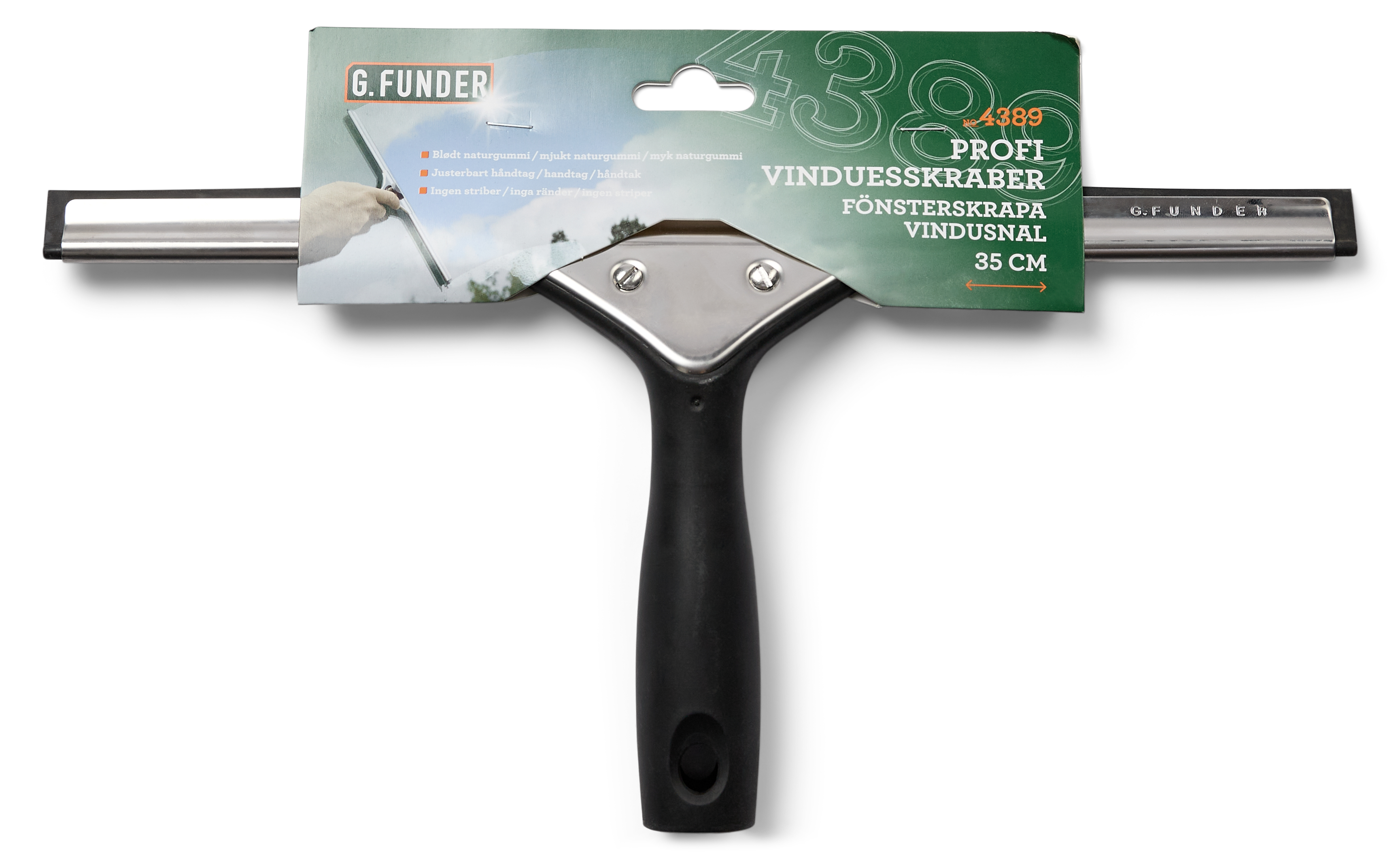 G.Funder Vinduesskraber Profi 35 cm Rengøring 5701137043896