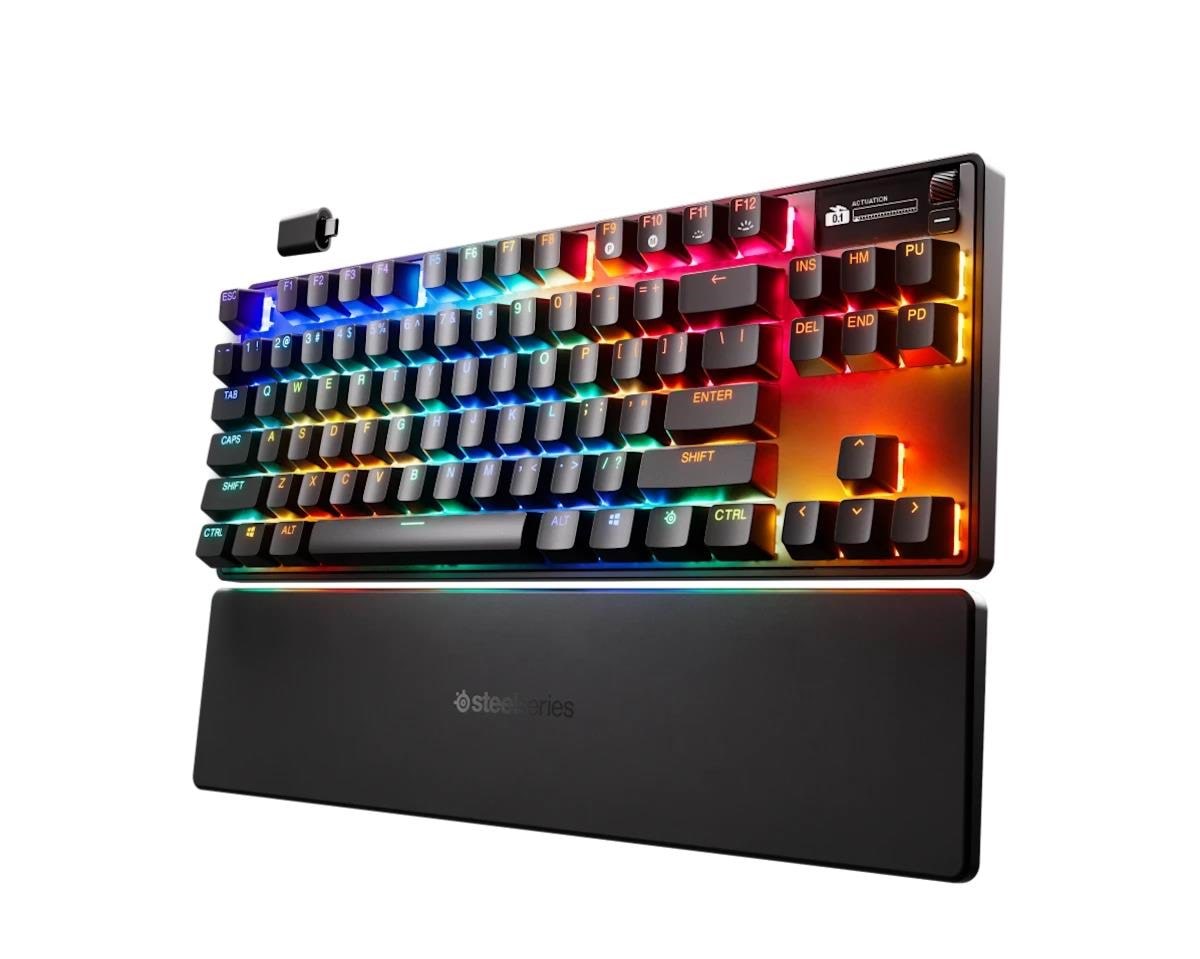 SteelSeries Apex Pro TKL Wireless Gen 3 - Gaming Tastatur - Uden Numpad - Nordisk - Sort