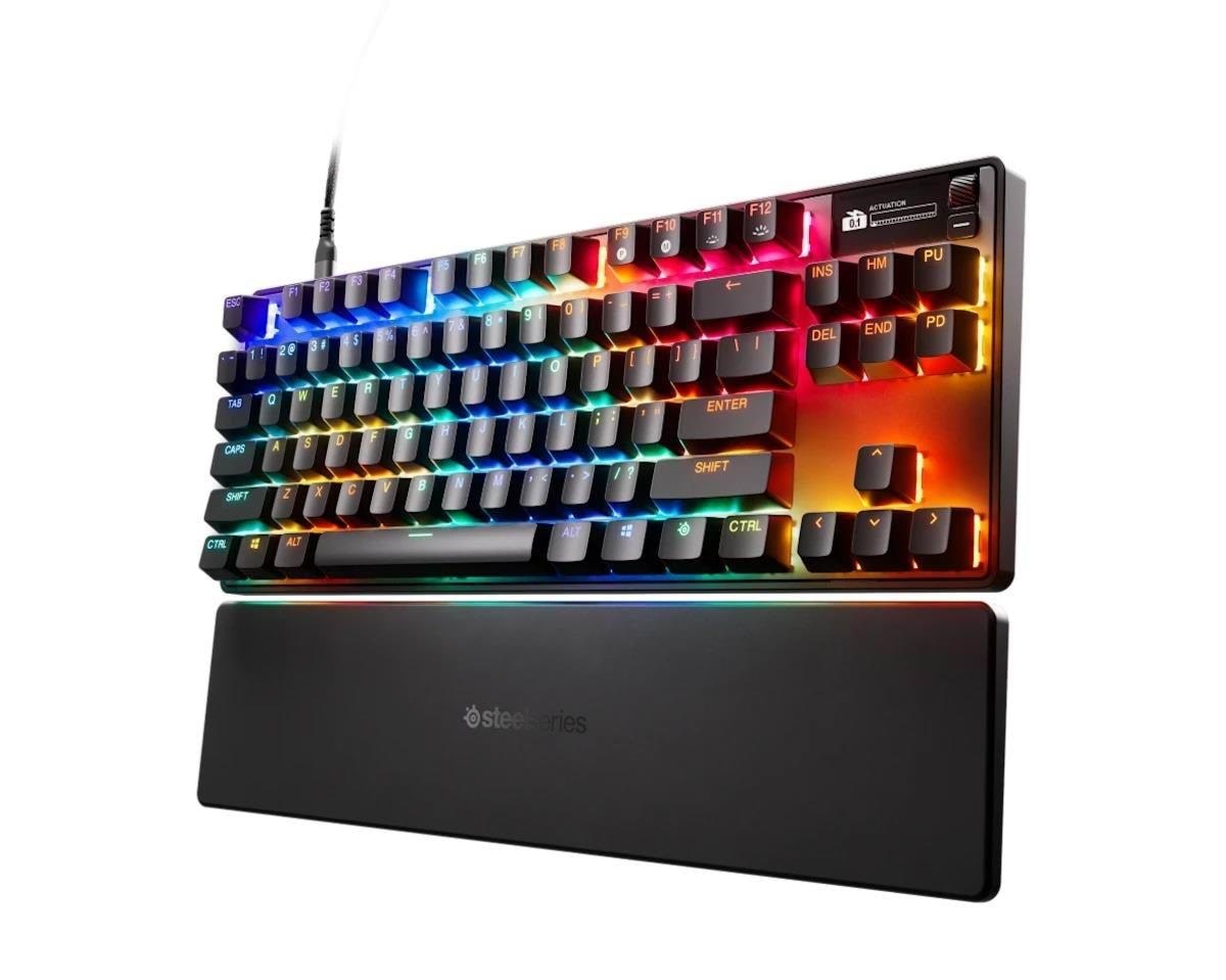SteelSeries Apex Pro TKL Wireless Gen 3 - Gaming Tastatur - Uden Numpad - Amerikansk engelsk - Sort Tastatur 64871